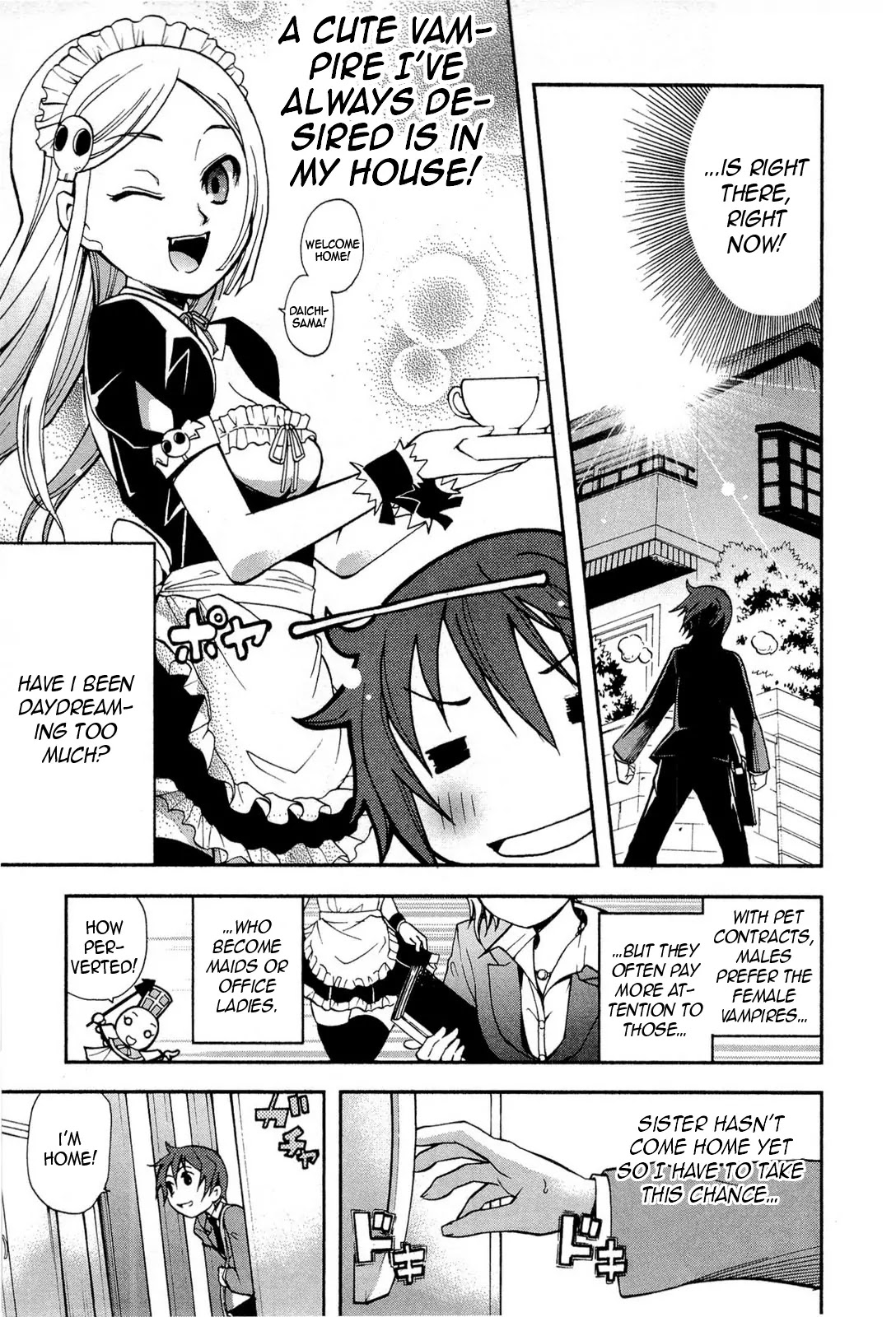 Sekai de Ichiban Tadashii Kyuuketsuki no Kaikata Chapter 3 page 6 - Chapter 3