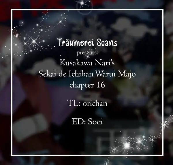 Sekai de Ichiban Warui Majo Chapter 16 page 1 - Chapter 16