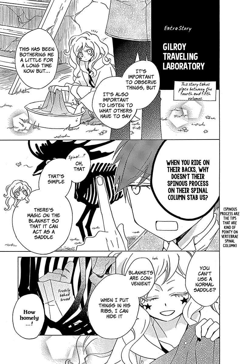 Sekai de Ichiban Warui Majo Chapter 20.5 page 1 - Chapter 20.5: Gilroy's Moving Laboratory