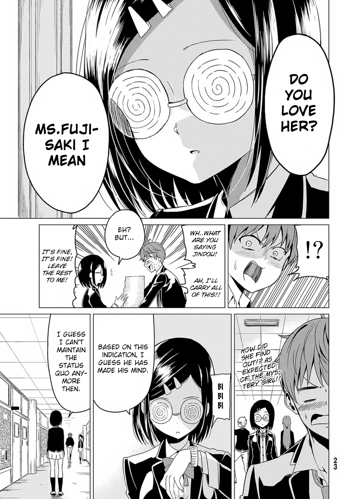 Sekai ka Kanojo ka Erabenai Chapter 1 page 13 - Chapter 1