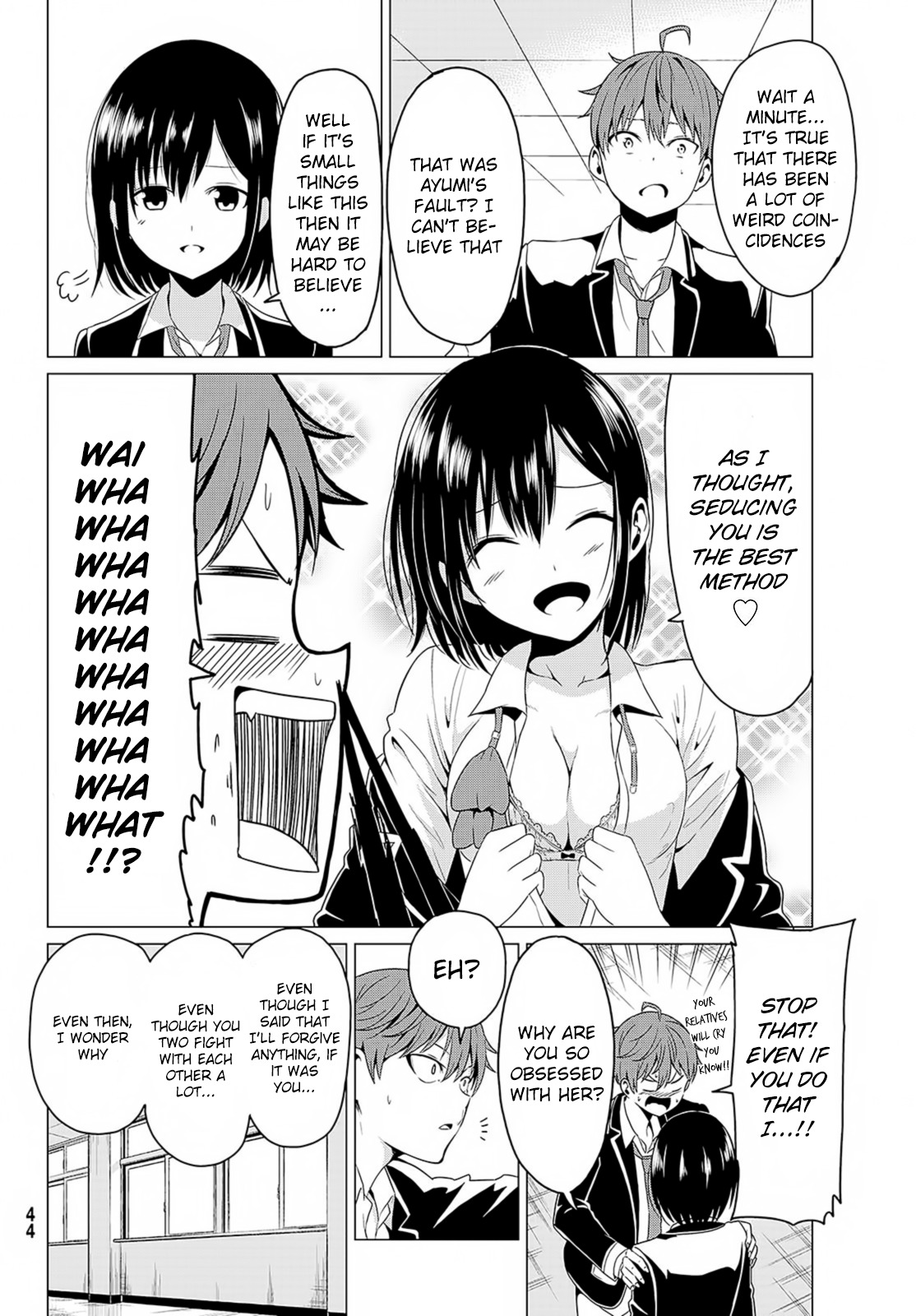 Sekai ka Kanojo ka Erabenai Chapter 1 page 34 - Chapter 1