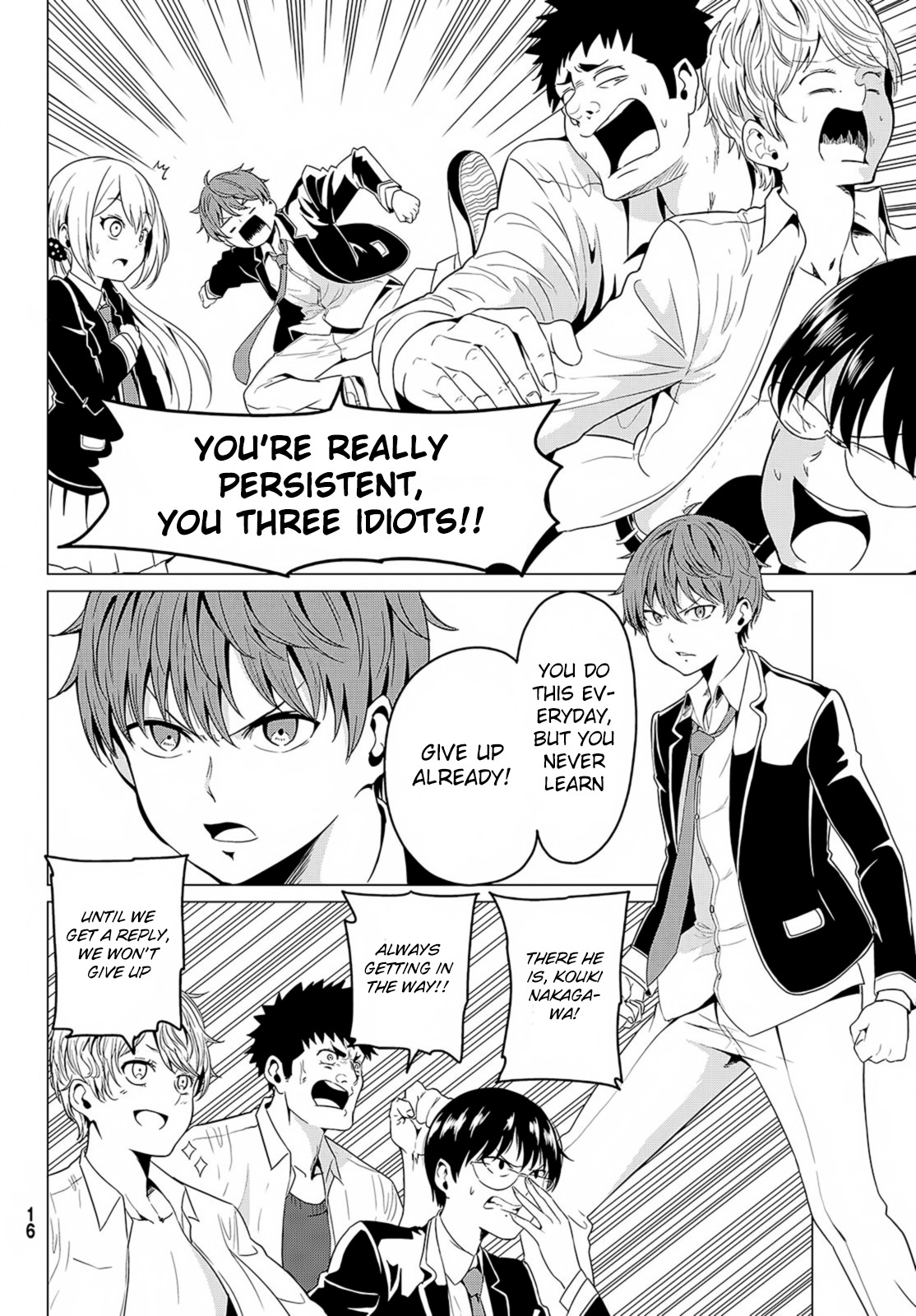 Sekai ka Kanojo ka Erabenai Chapter 1 page 6 - Chapter 1