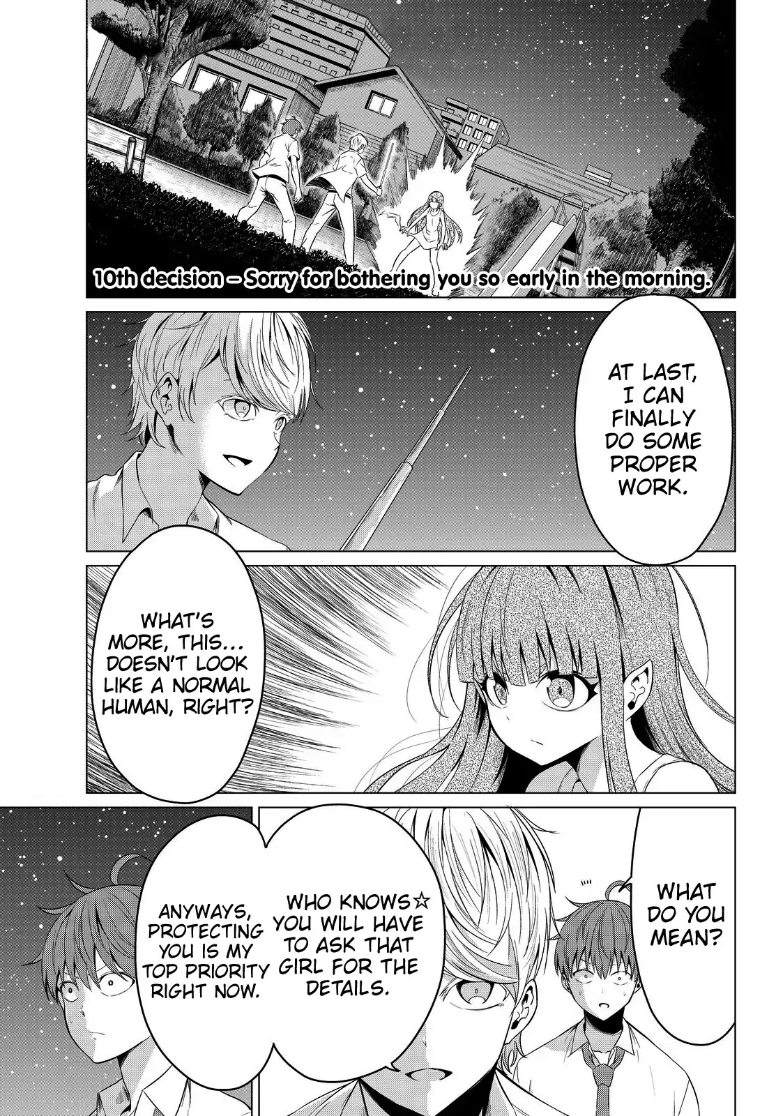 Sekai ka Kanojo ka Erabenai Chapter 10 page 4 - Chapter 10