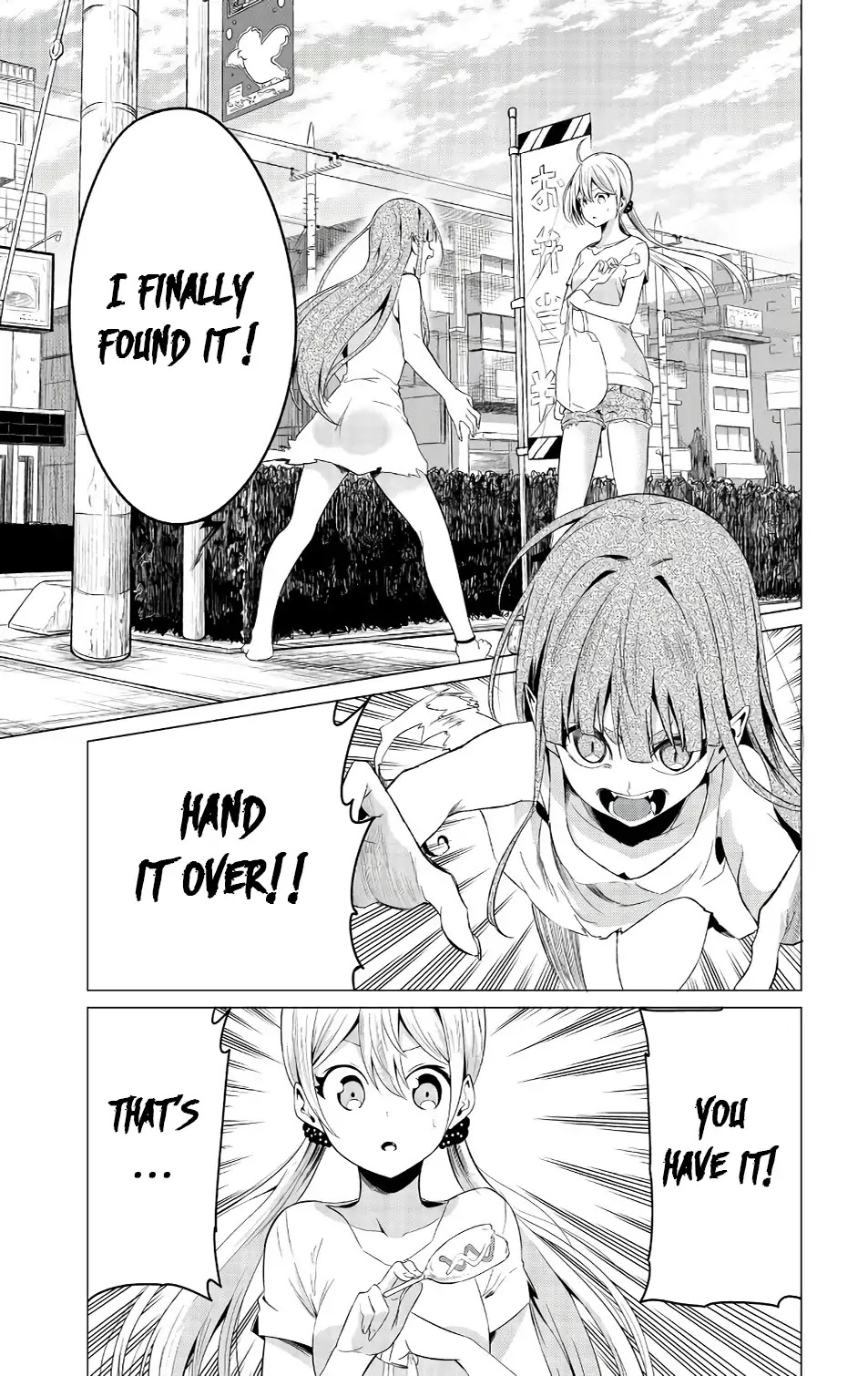 Sekai ka Kanojo ka Erabenai Chapter 11 page 1 - Chapter 11