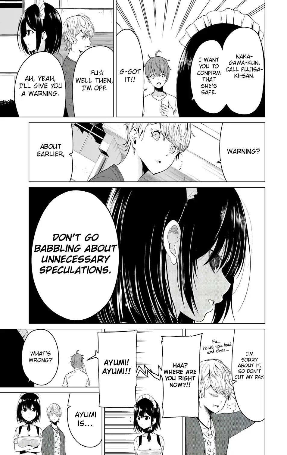 Sekai ka Kanojo ka Erabenai Chapter 11 page 19 - Chapter 11