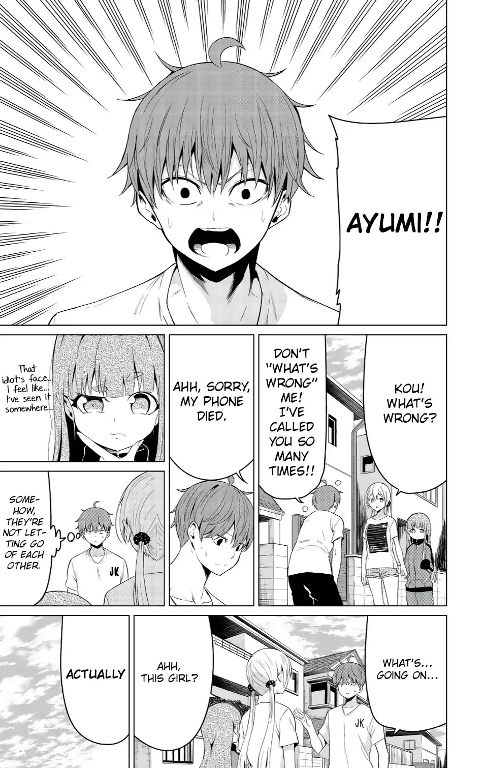 Sekai ka Kanojo ka Erabenai Chapter 11 page 34 - Chapter 11