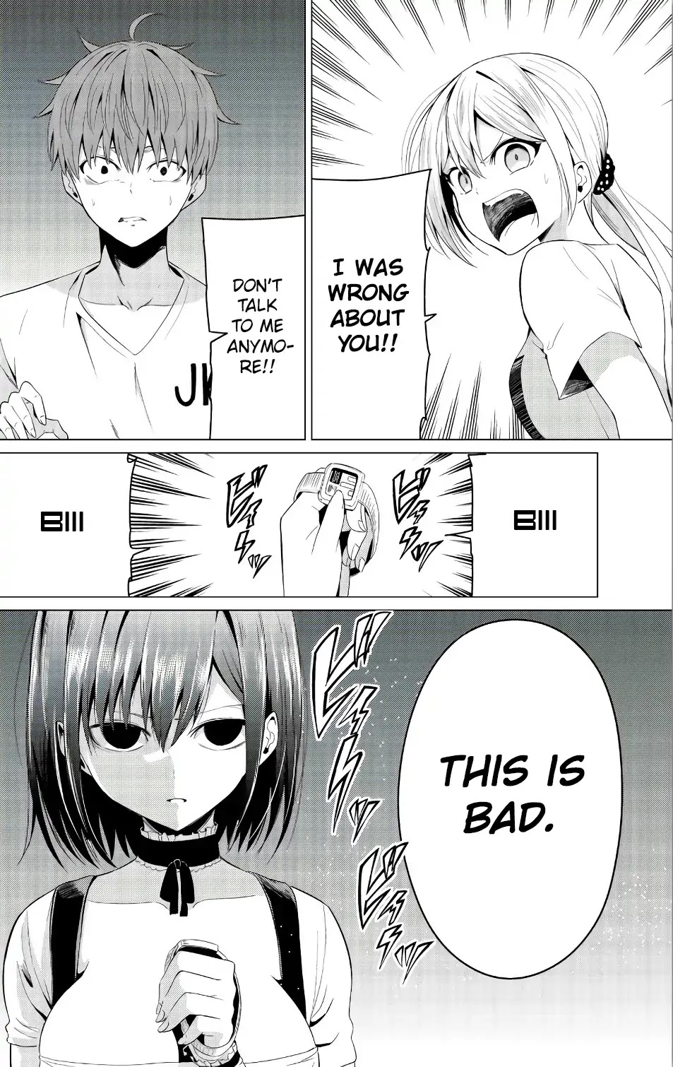 Sekai ka Kanojo ka Erabenai Chapter 11 page 38 - Chapter 11