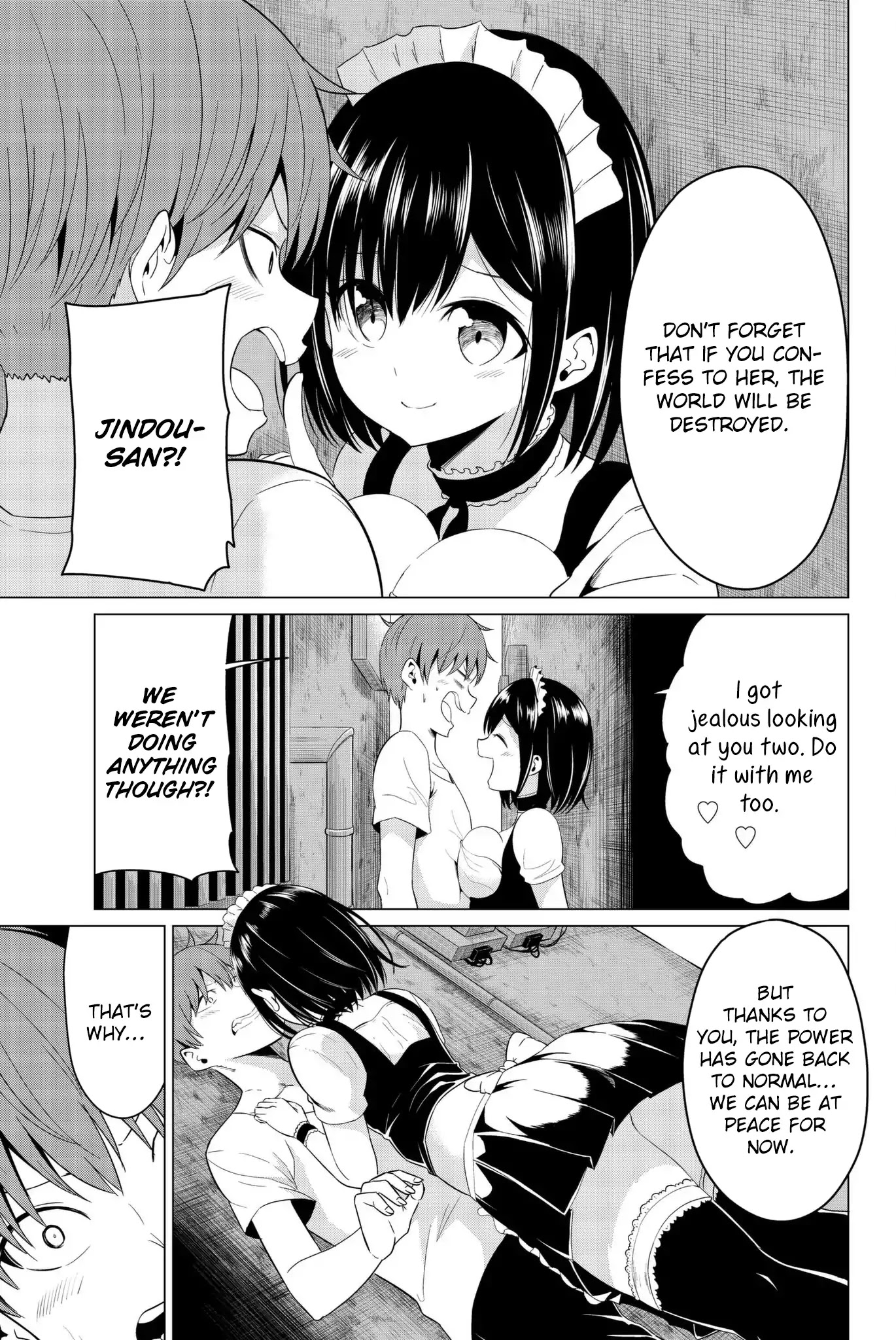 Sekai ka Kanojo ka Erabenai Chapter 12 page 19 - Chapter 12