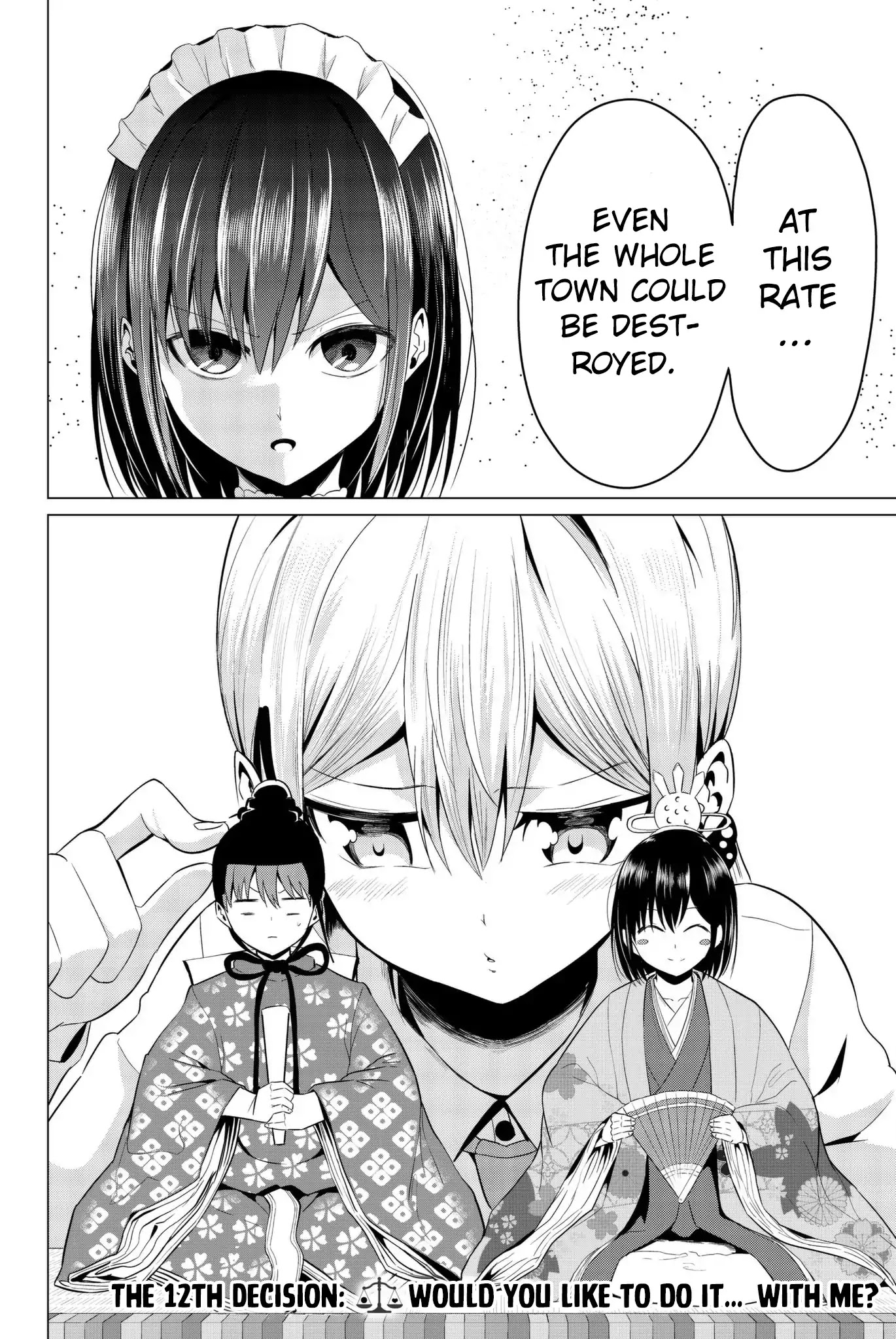 Sekai ka Kanojo ka Erabenai Chapter 12 page 2 - Chapter 12