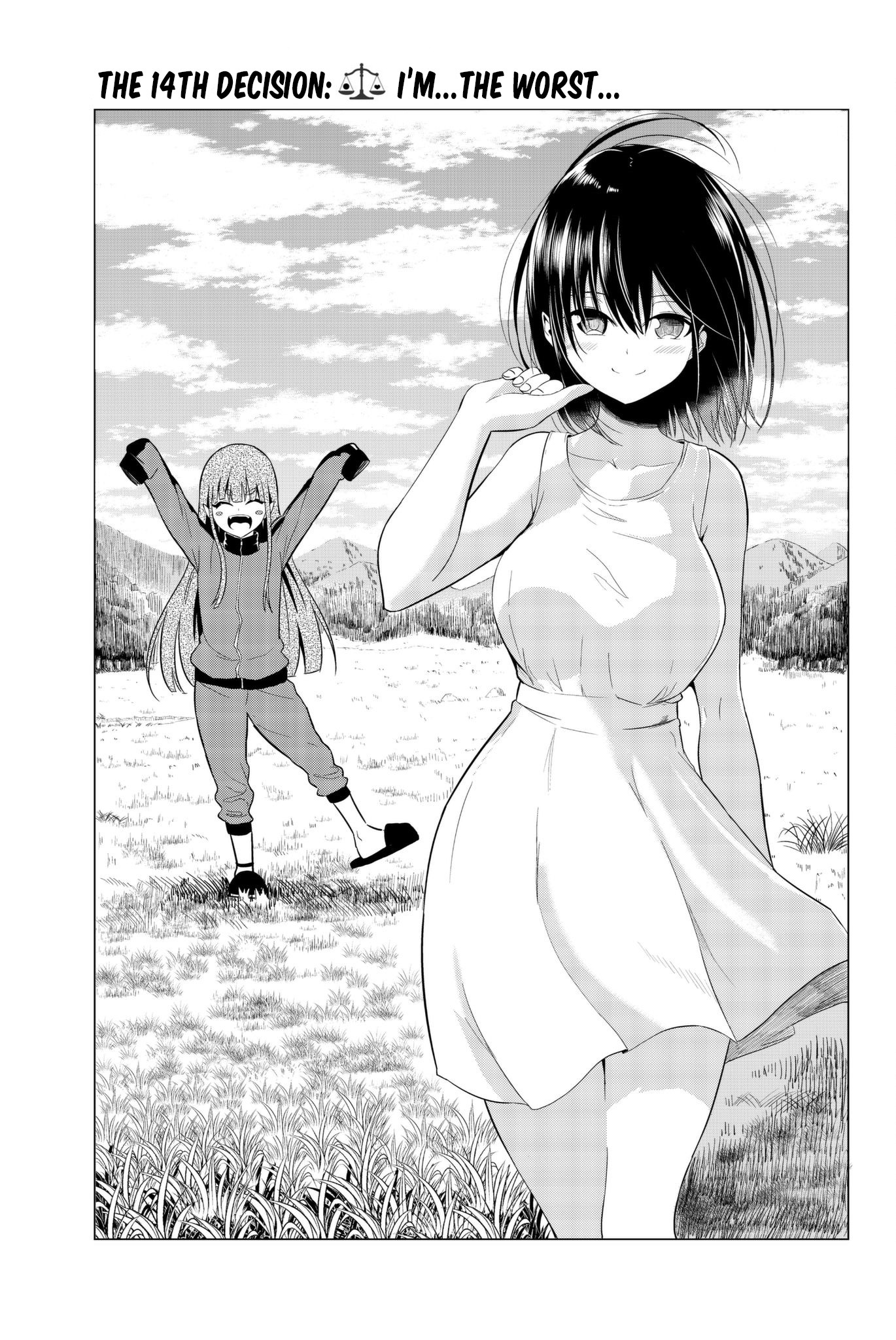 Sekai ka Kanojo ka Erabenai Chapter 14 page 4 - Chapter 14: The 14th Decision: I’m… The Worst…