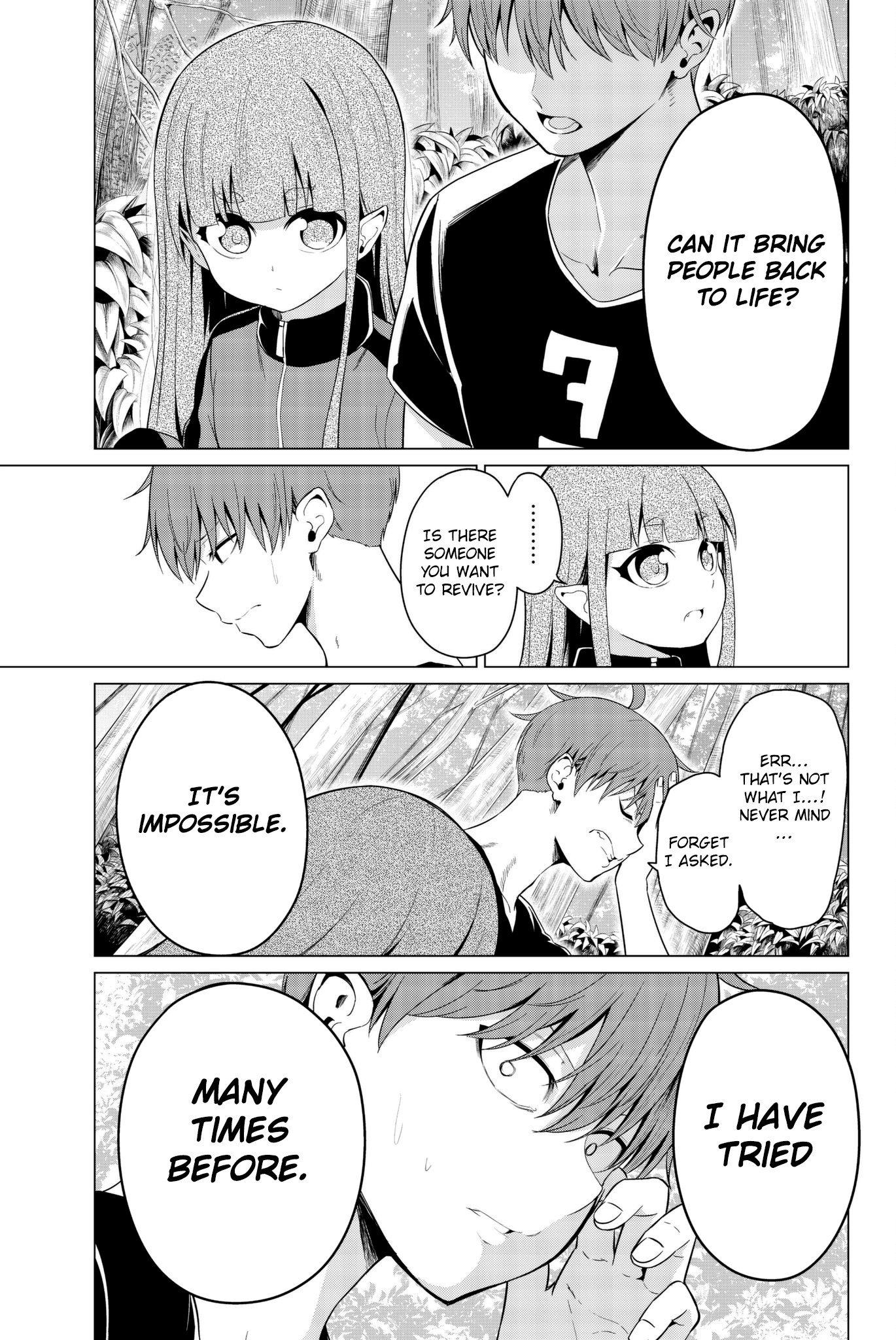 Sekai ka Kanojo ka Erabenai Chapter 15 page 20 - Chapter 15: The 15th Decision: Next time I won’t miss.
