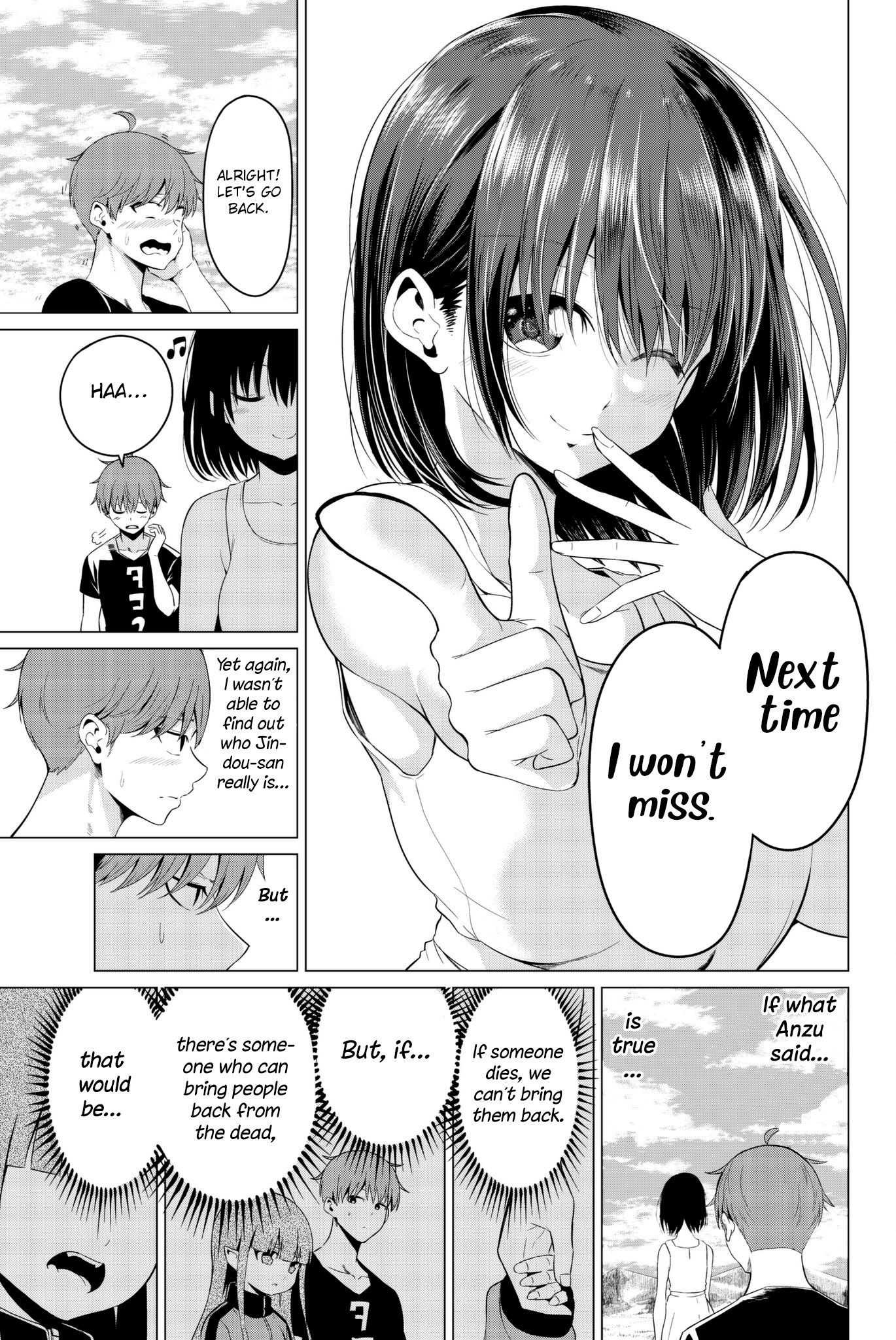 Sekai ka Kanojo ka Erabenai Chapter 15 page 34 - Chapter 15: The 15th Decision: Next time I won’t miss.
