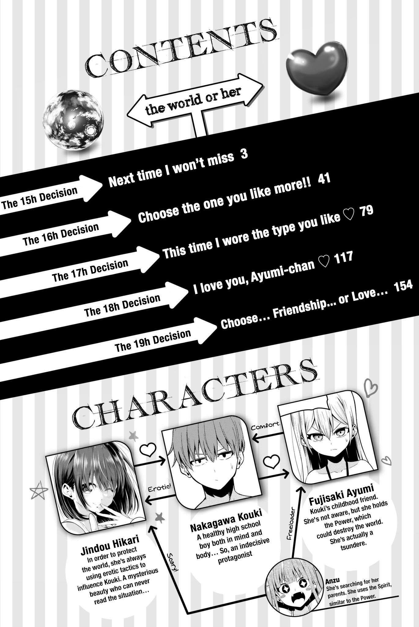 Sekai ka Kanojo ka Erabenai Chapter 15 page 5 - Chapter 15: The 15th Decision: Next time I won’t miss.