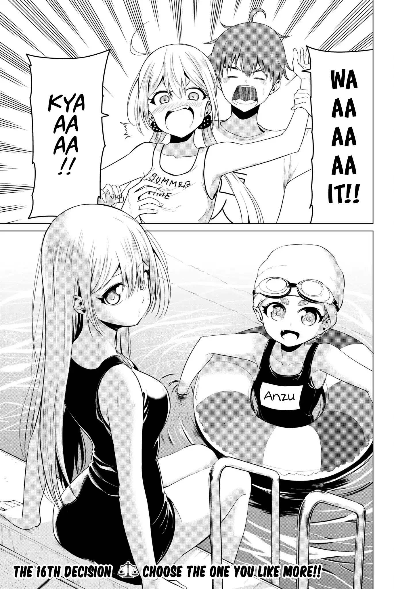 Sekai ka Kanojo ka Erabenai Chapter 16 page 4 - Chapter 16