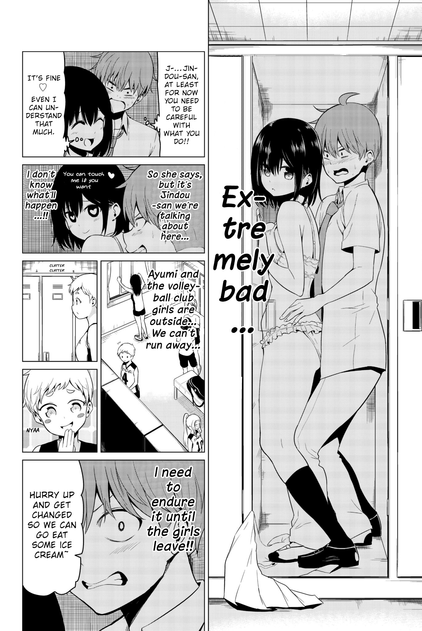 Sekai ka Kanojo ka Erabenai Chapter 17 page 21 - Chapter 17: The 17th Decision: This time I wore the type you like ♥
