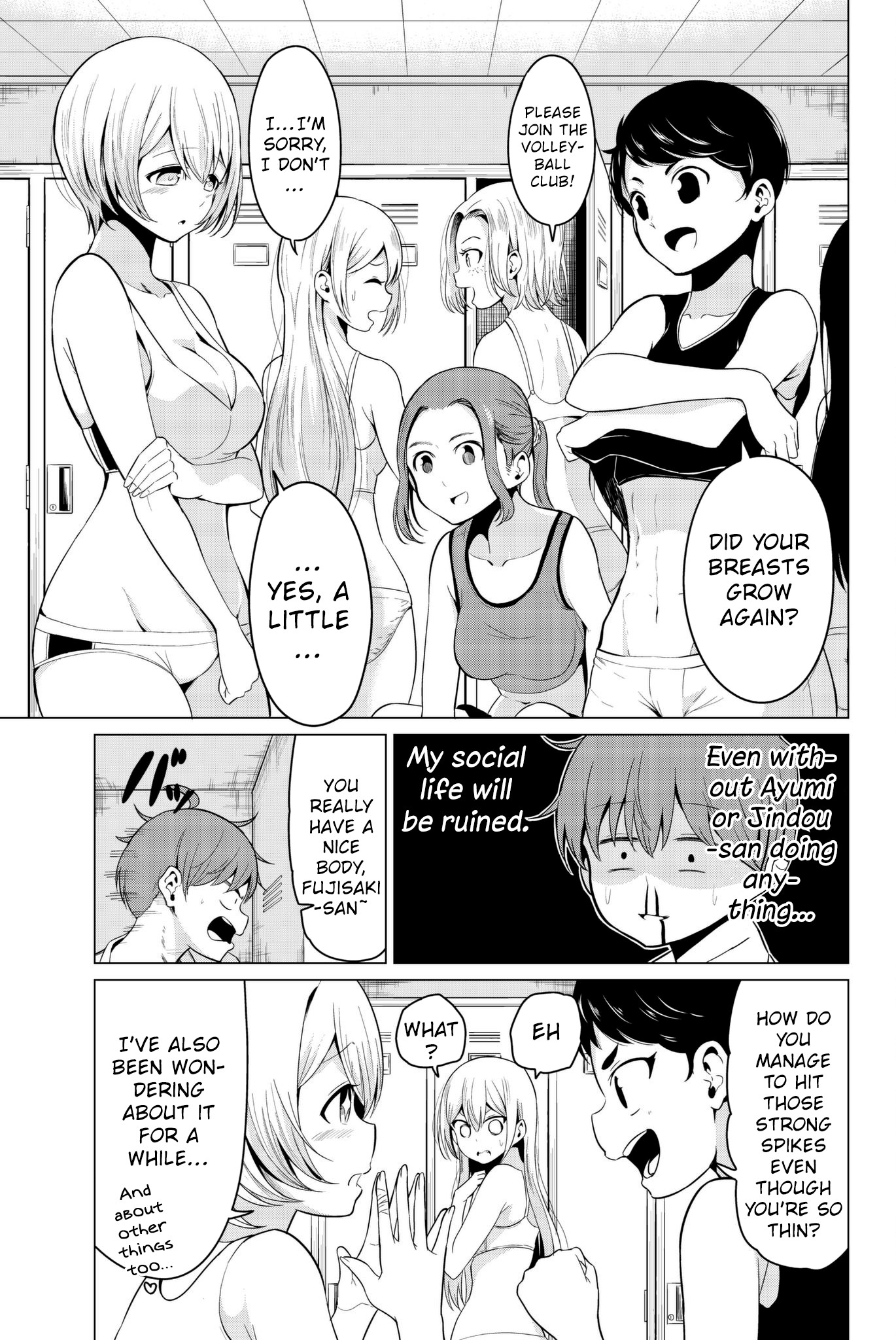 Sekai ka Kanojo ka Erabenai Chapter 17 page 22 - Chapter 17: The 17th Decision: This time I wore the type you like ♥