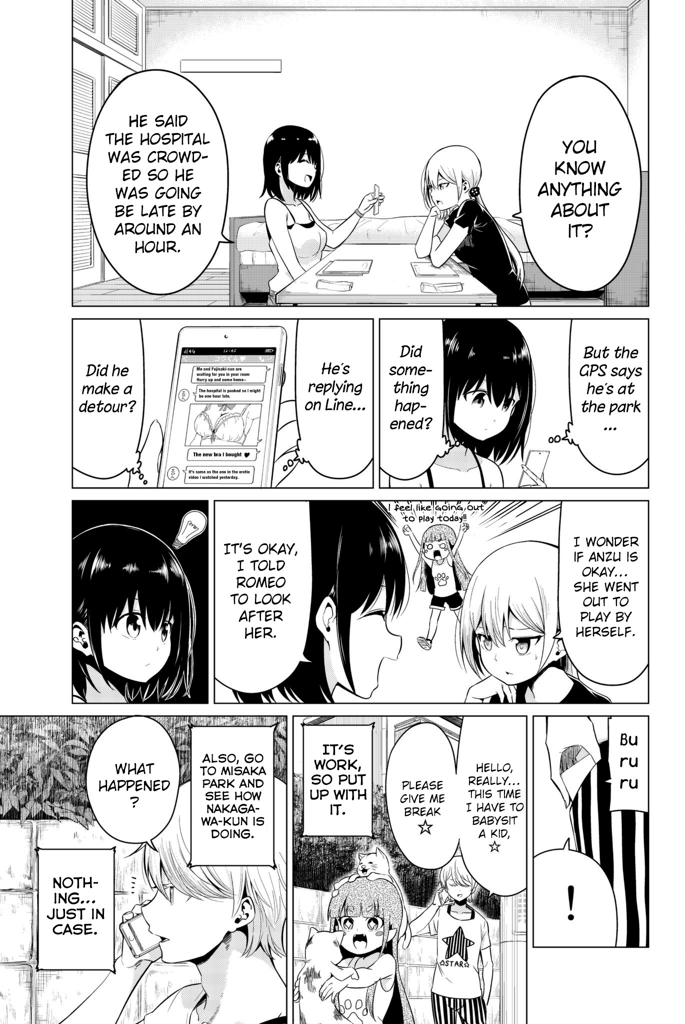 Sekai ka Kanojo ka Erabenai Chapter 18 page 12 - Chapter 18: The 18th Decision: I love you, Ayumi-chan ♥