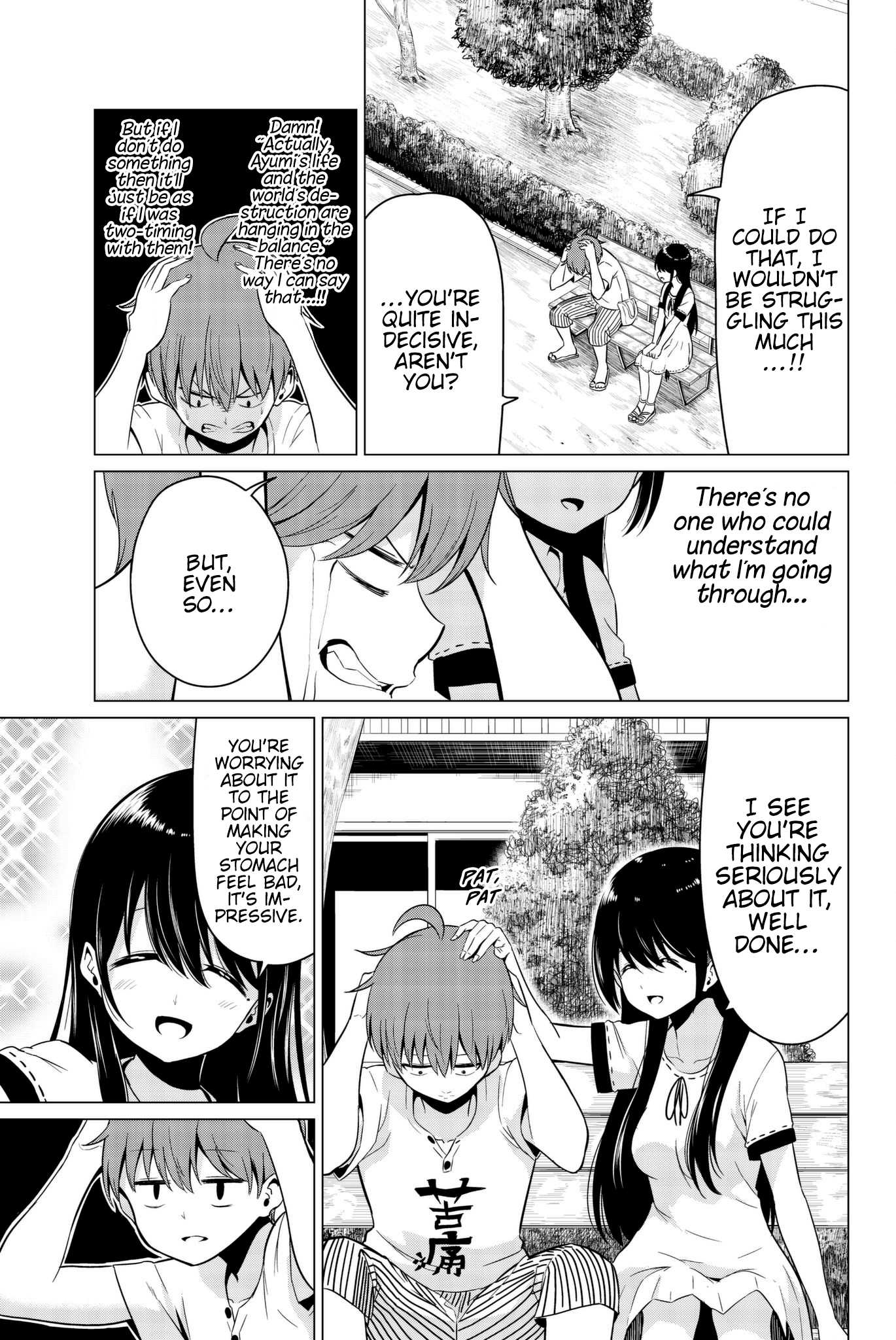Sekai ka Kanojo ka Erabenai Chapter 18 page 24 - Chapter 18: The 18th Decision: I love you, Ayumi-chan ♥