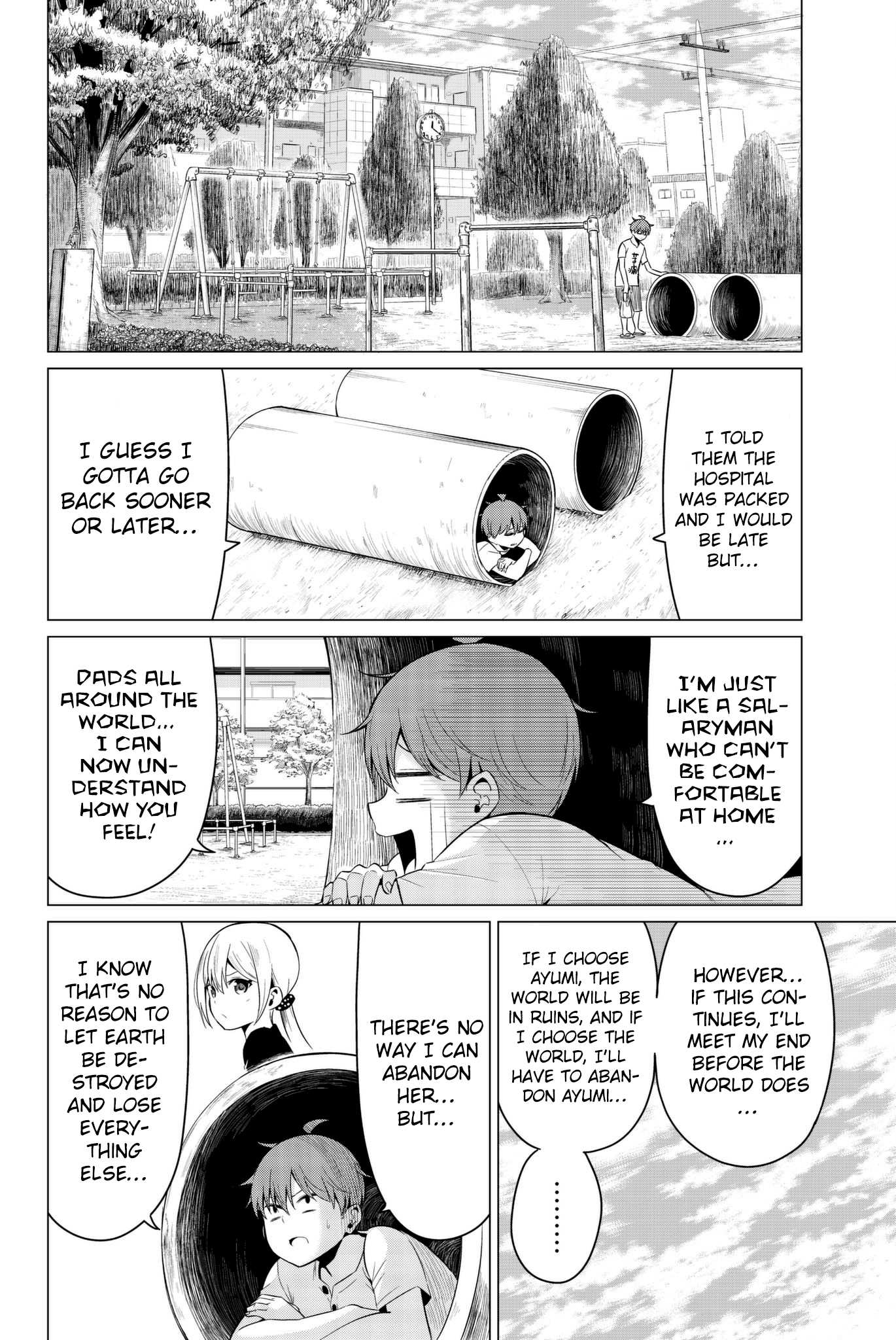 Sekai ka Kanojo ka Erabenai Chapter 18 page 5 - Chapter 18: The 18th Decision: I love you, Ayumi-chan ♥