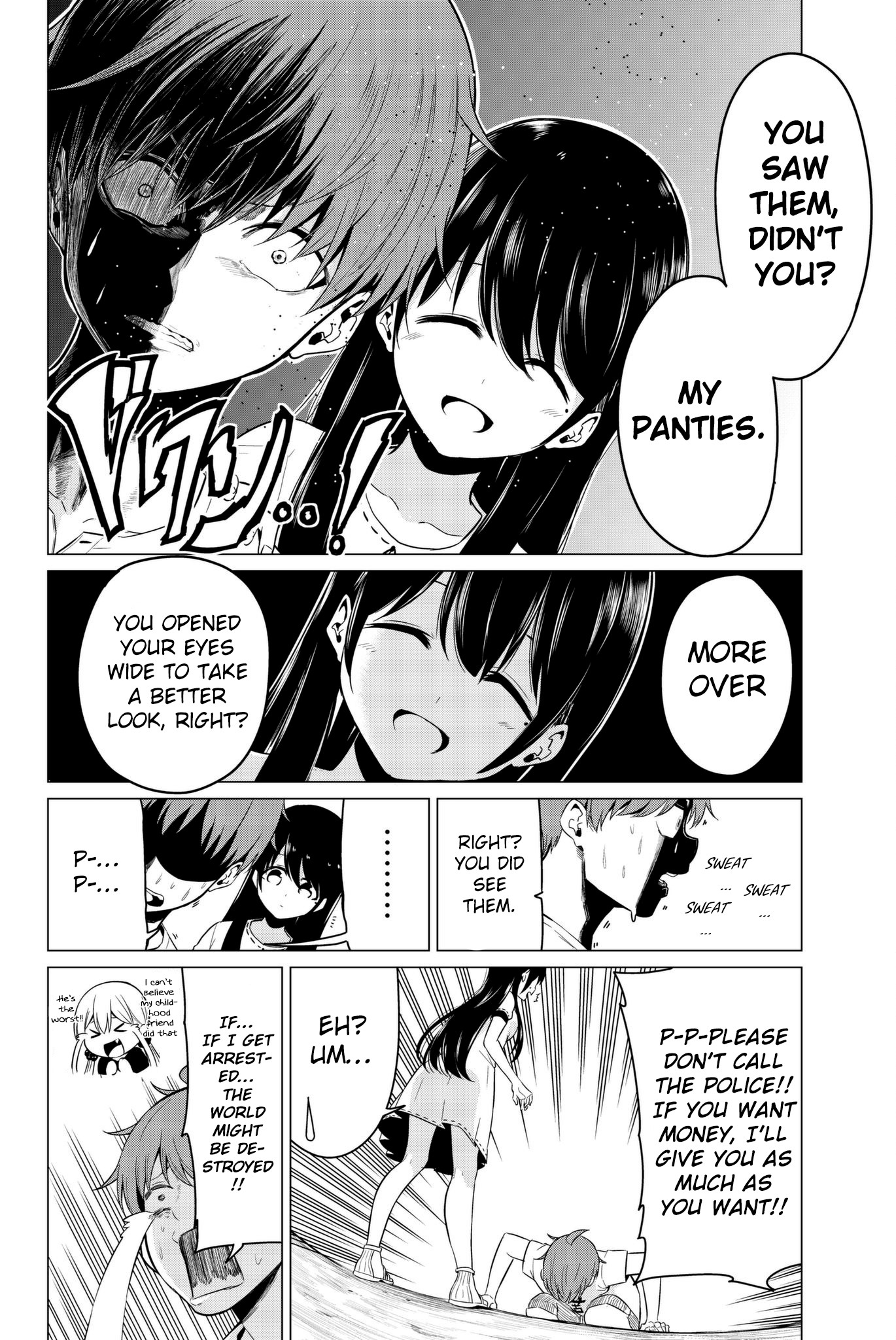Sekai ka Kanojo ka Erabenai Chapter 18 page 9 - Chapter 18: The 18th Decision: I love you, Ayumi-chan ♥