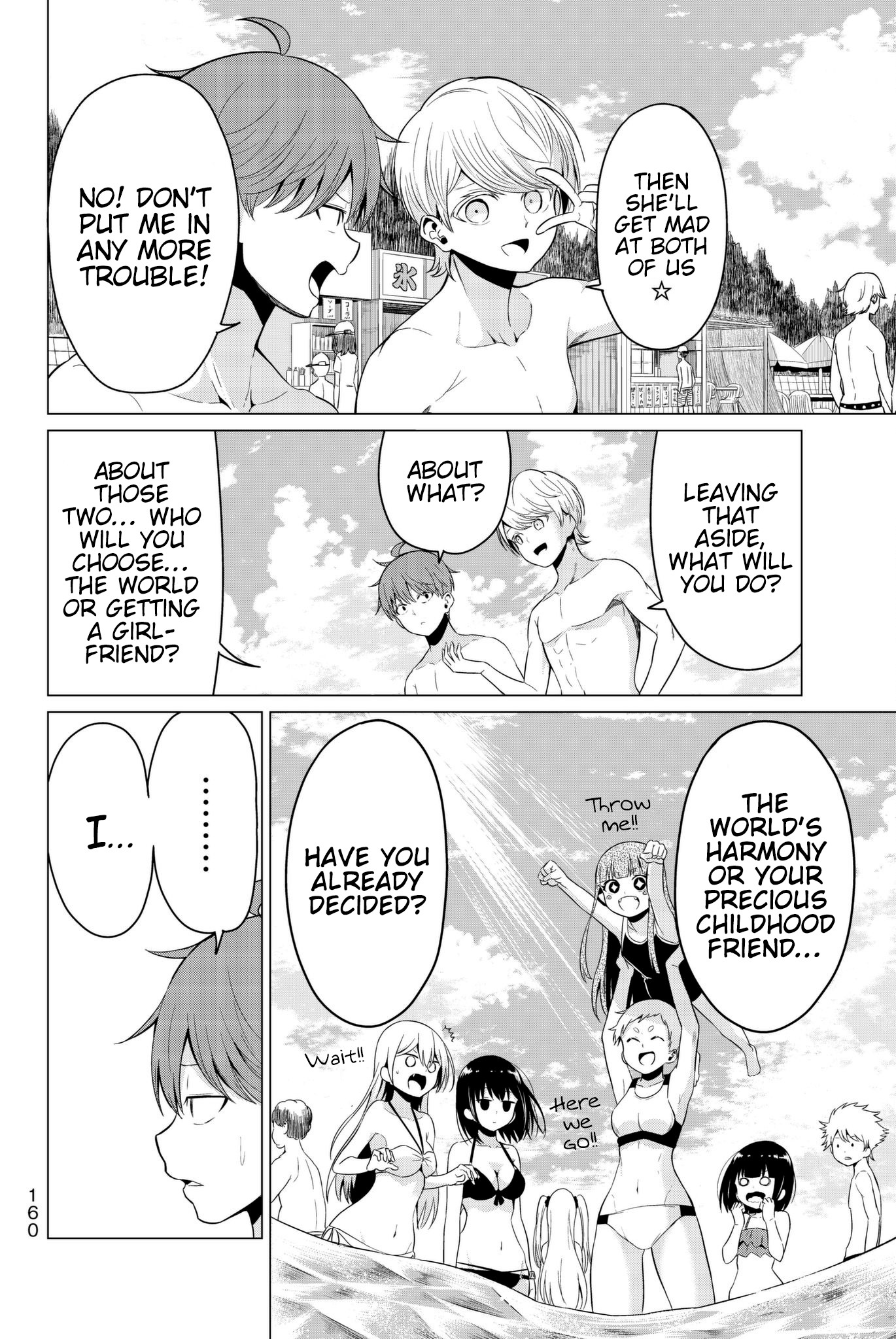 Sekai ka Kanojo ka Erabenai Chapter 19 page 8 - Chapter 19: The 19th Decision: Choose…Friendship... or Love…