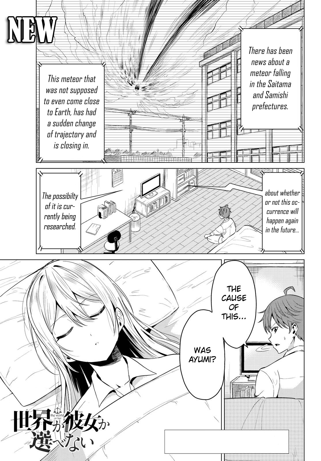 Sekai ka Kanojo ka Erabenai Chapter 2 page 2 - Chapter 2