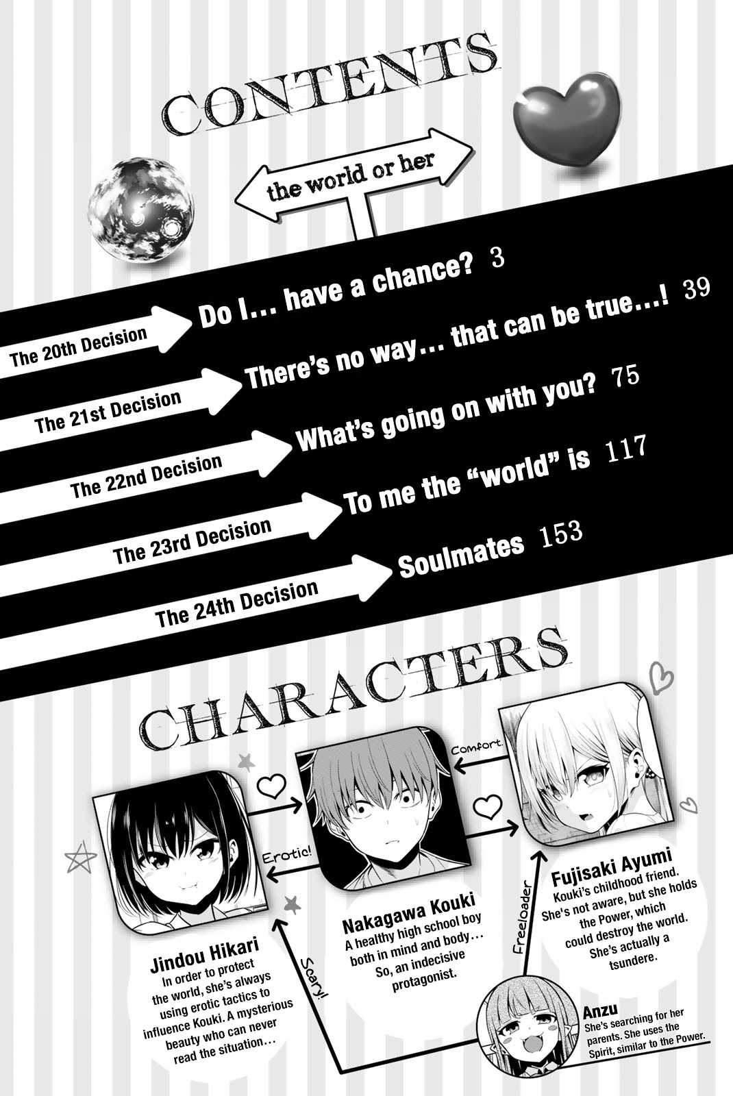 Sekai ka Kanojo ka Erabenai Chapter 20 page 6 - Chapter 20: The 20th Decision: Do I have a chance…?