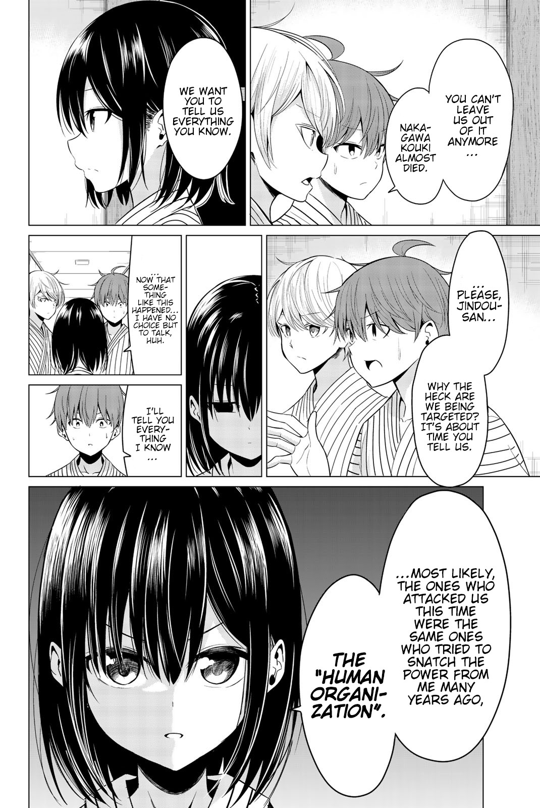 Sekai ka Kanojo ka Erabenai Chapter 22 page 11 - Chapter 22: The 22nd Decision: What’s going on with you?
