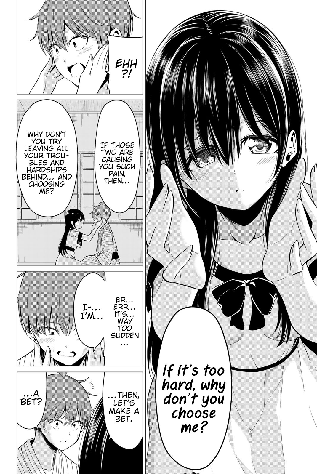 Sekai ka Kanojo ka Erabenai Chapter 22 page 25 - Chapter 22: The 22nd Decision: What’s going on with you?