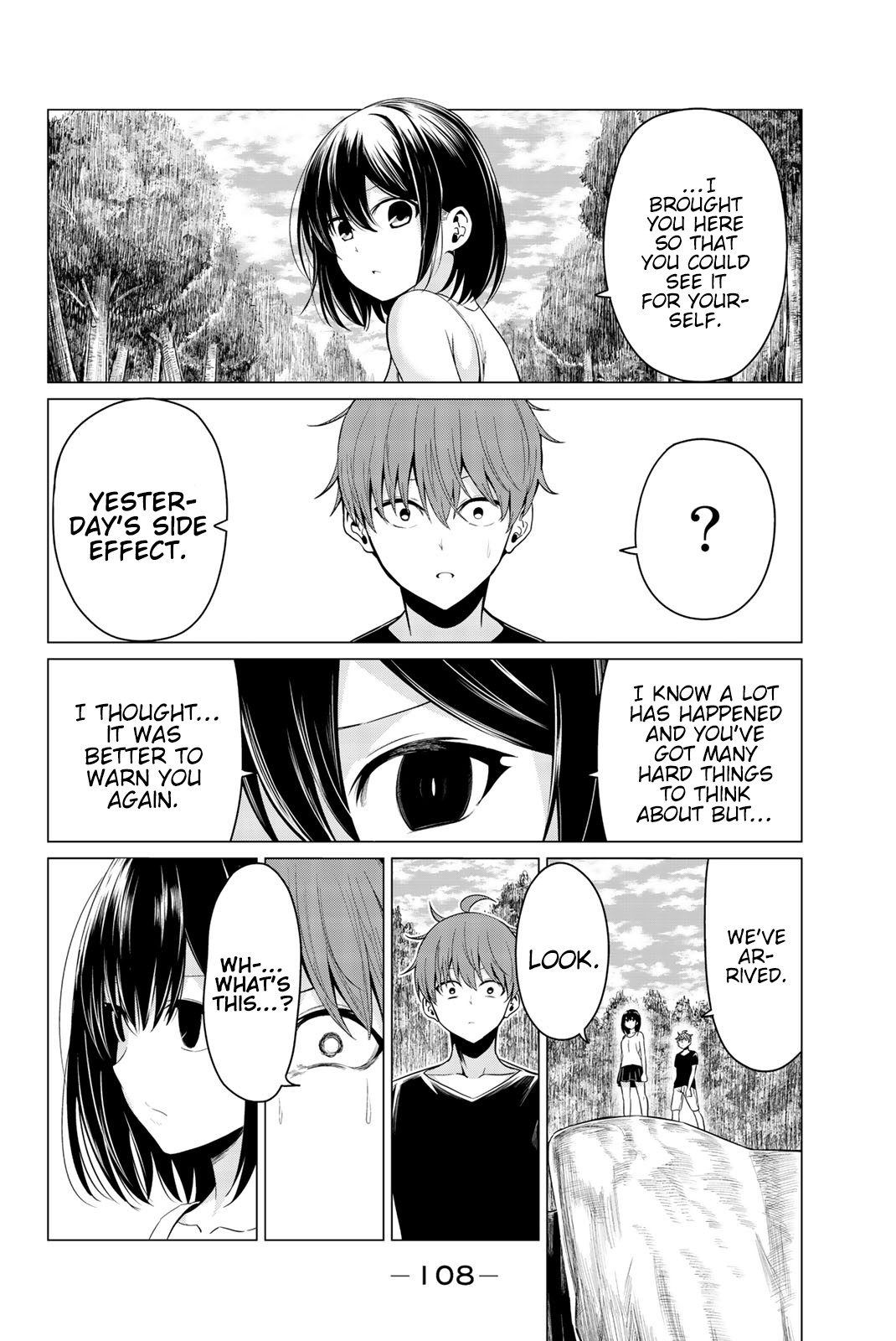 Sekai ka Kanojo ka Erabenai Chapter 22 page 35 - Chapter 22: The 22nd Decision: What’s going on with you?