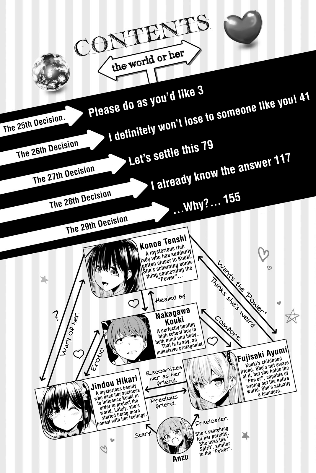 Sekai ka Kanojo ka Erabenai Chapter 25 page 3 - Chapter 25: The 25th Decision: Please do as you’d like.