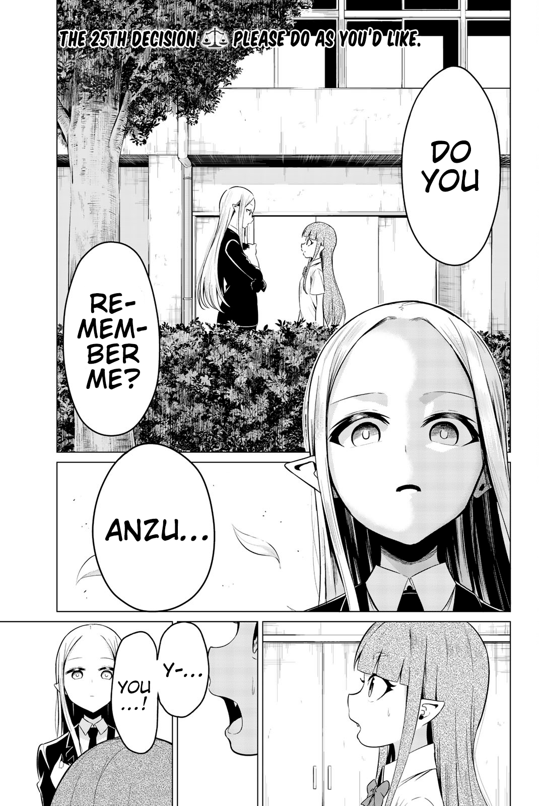 Sekai ka Kanojo ka Erabenai Chapter 25 page 4 - Chapter 25: The 25th Decision: Please do as you’d like.