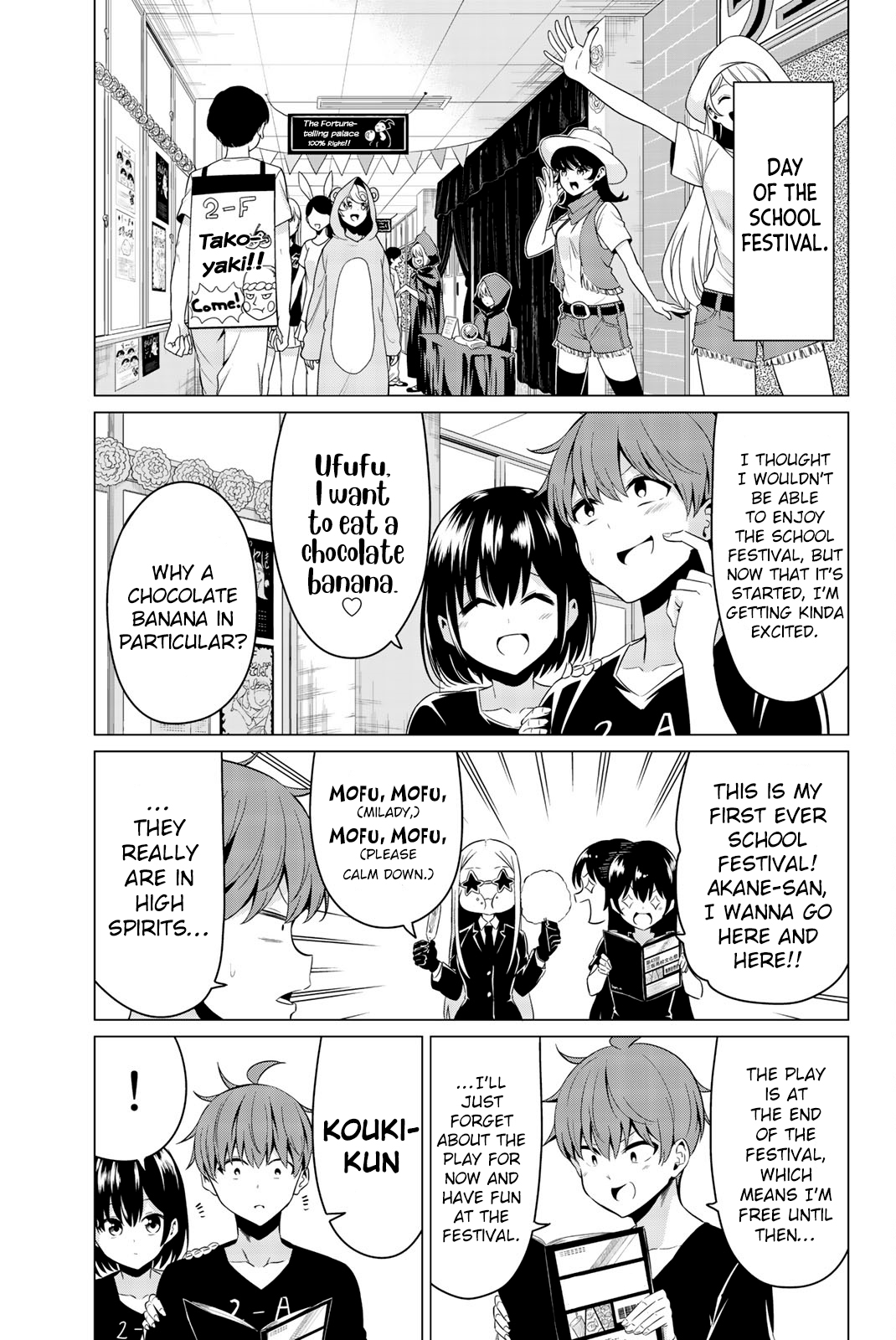 Sekai ka Kanojo ka Erabenai Chapter 26 page 14 - Chapter 26: The 26th Decision: I definitely won’t lose to someone like you!