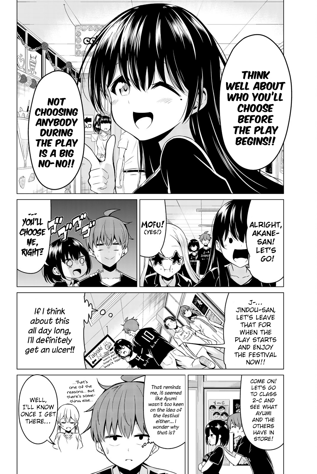 Sekai ka Kanojo ka Erabenai Chapter 26 page 15 - Chapter 26: The 26th Decision: I definitely won’t lose to someone like you!