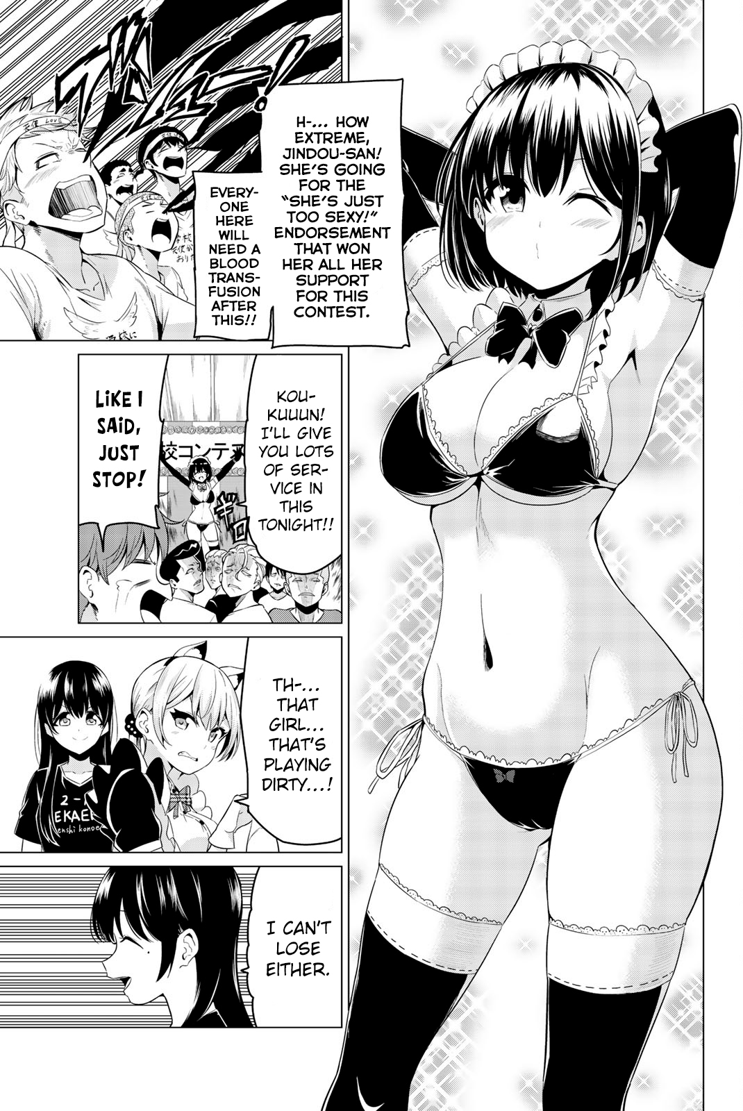 Sekai ka Kanojo ka Erabenai Chapter 26 page 26 - Chapter 26: The 26th Decision: I definitely won’t lose to someone like you!