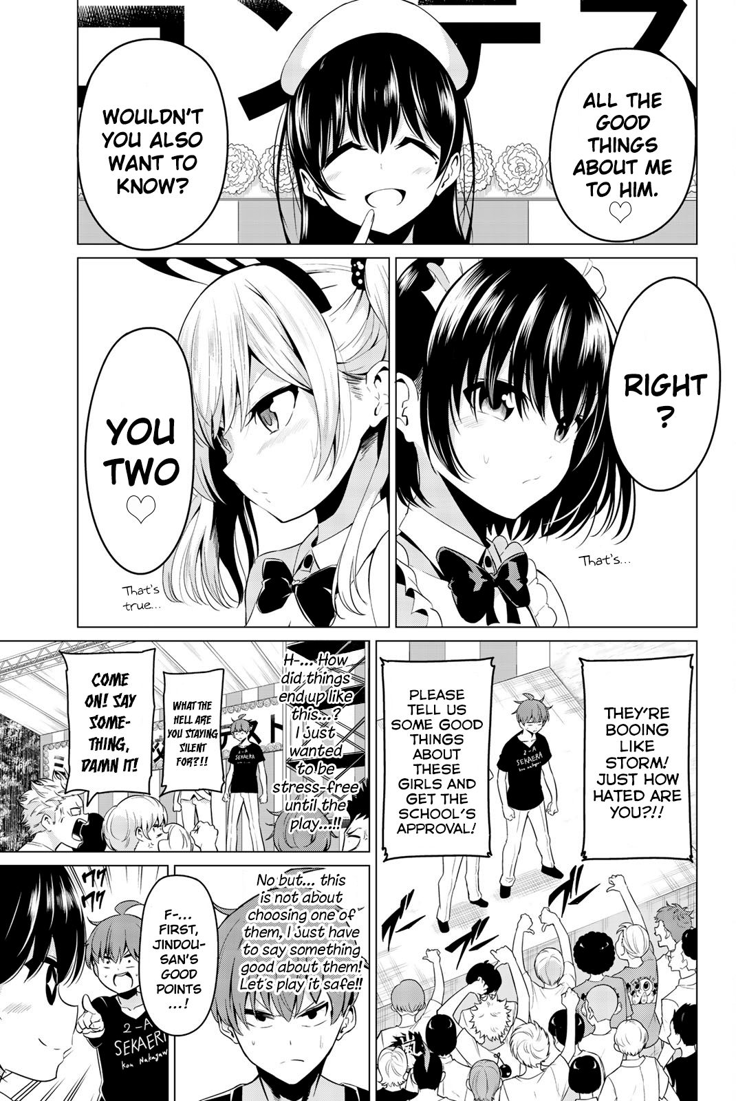 Sekai ka Kanojo ka Erabenai Chapter 26 page 30 - Chapter 26: The 26th Decision: I definitely won’t lose to someone like you!
