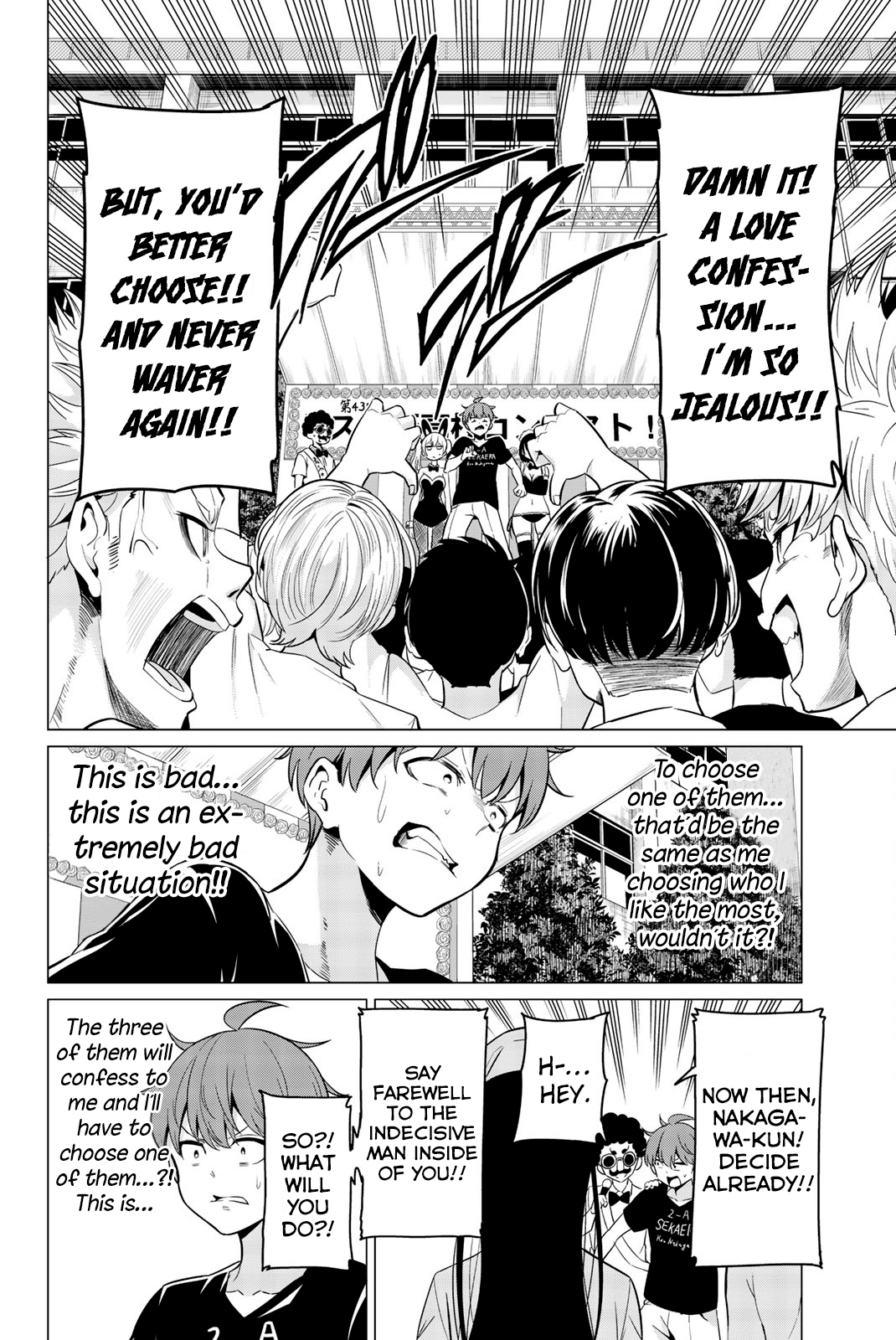 Sekai ka Kanojo ka Erabenai Chapter 26 page 35 - Chapter 26: The 26th Decision: I definitely won’t lose to someone like you!