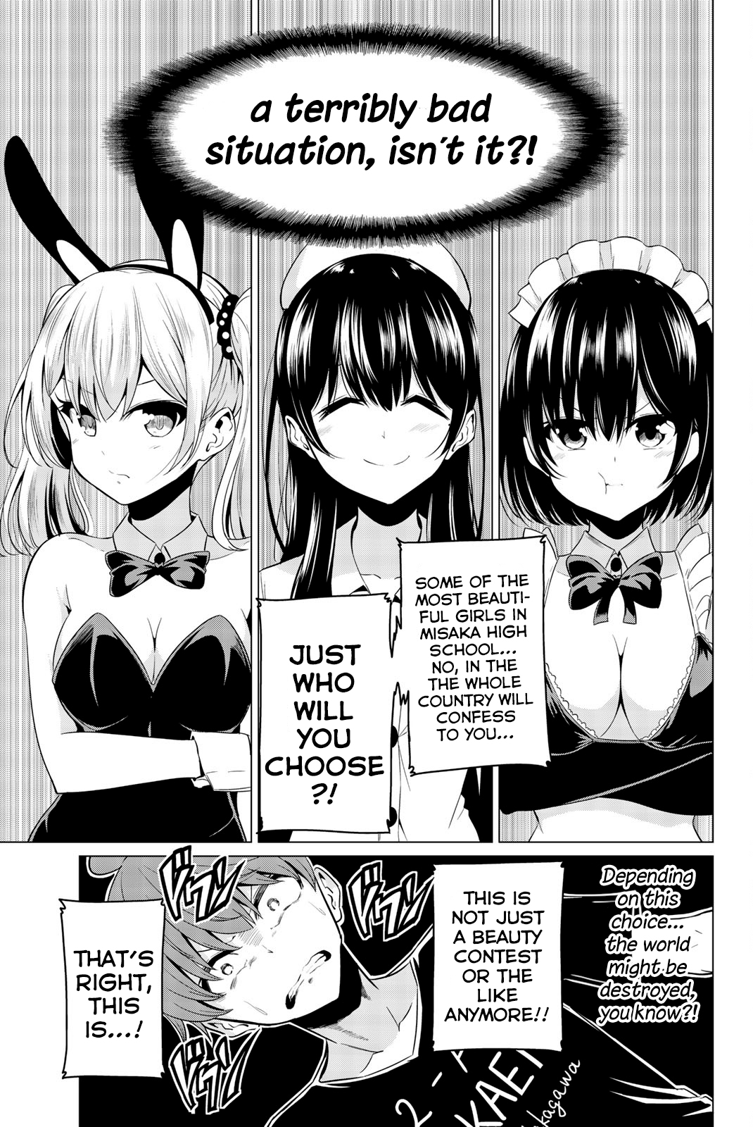Sekai ka Kanojo ka Erabenai Chapter 26 page 36 - Chapter 26: The 26th Decision: I definitely won’t lose to someone like you!