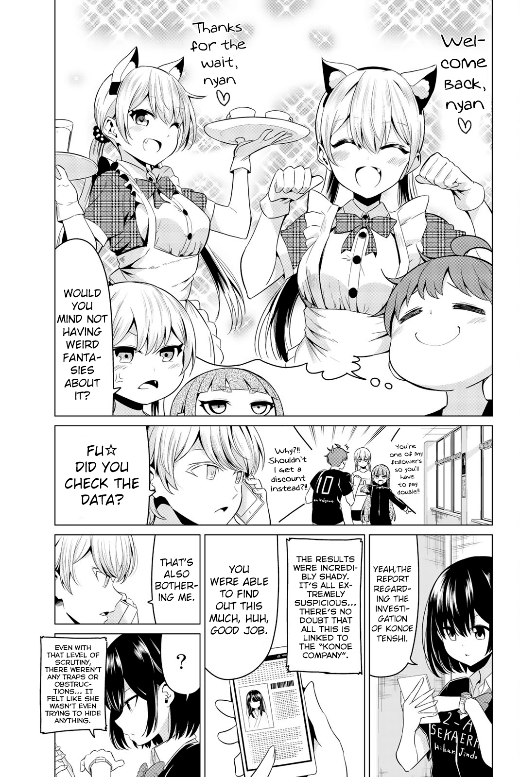 Sekai ka Kanojo ka Erabenai Chapter 26 page 8 - Chapter 26: The 26th Decision: I definitely won’t lose to someone like you!