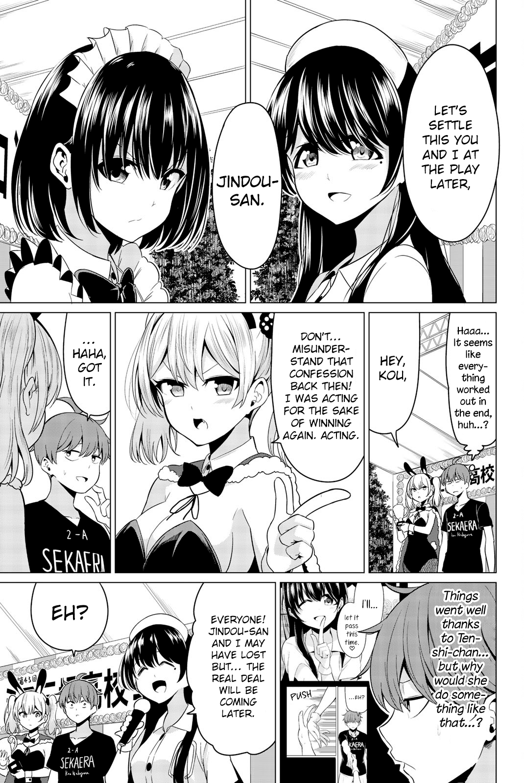 Sekai ka Kanojo ka Erabenai Chapter 27 page 13 - Chapter 27: The 27th Decision: Let’s settle this