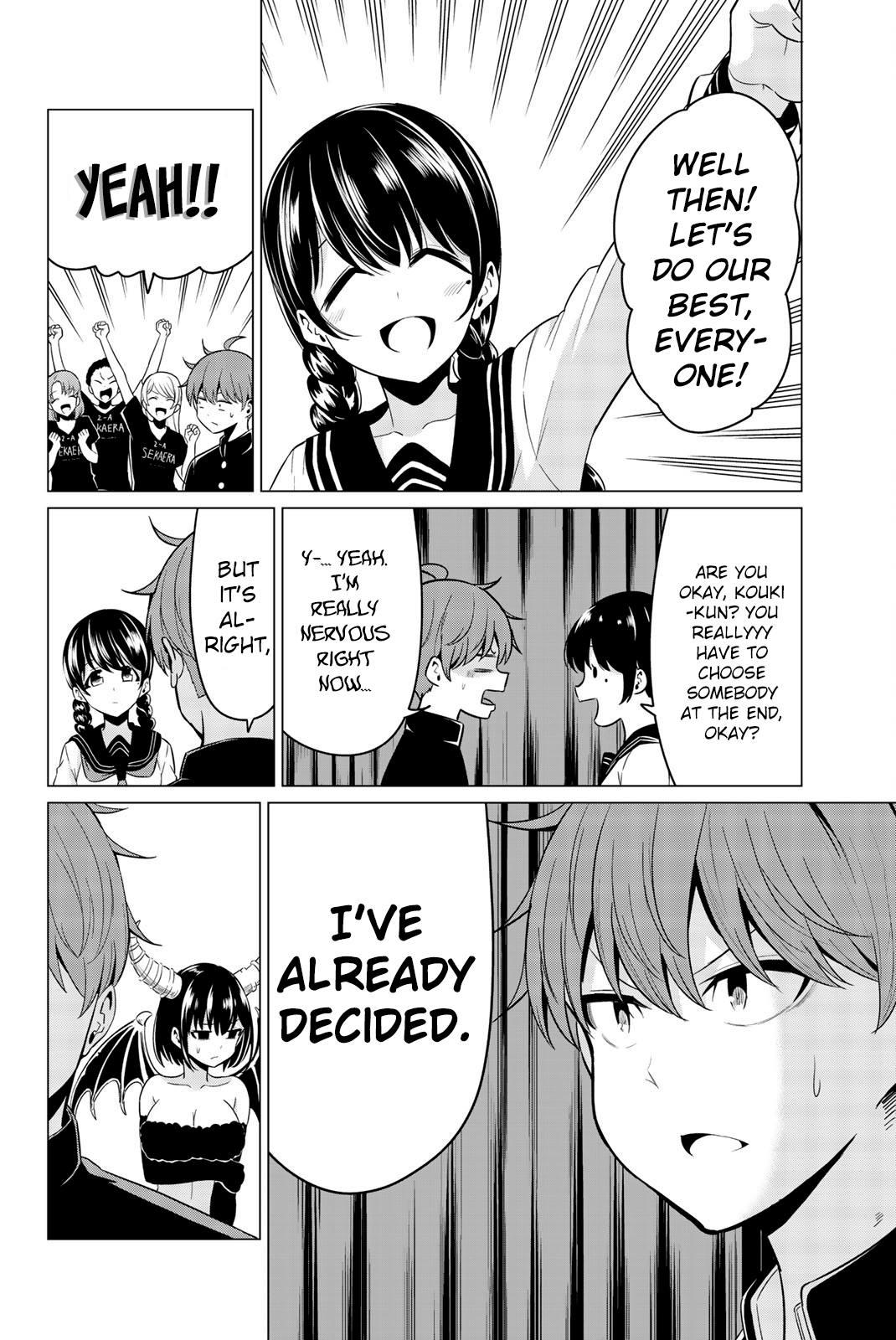 Sekai ka Kanojo ka Erabenai Chapter 27 page 26 - Chapter 27: The 27th Decision: Let’s settle this