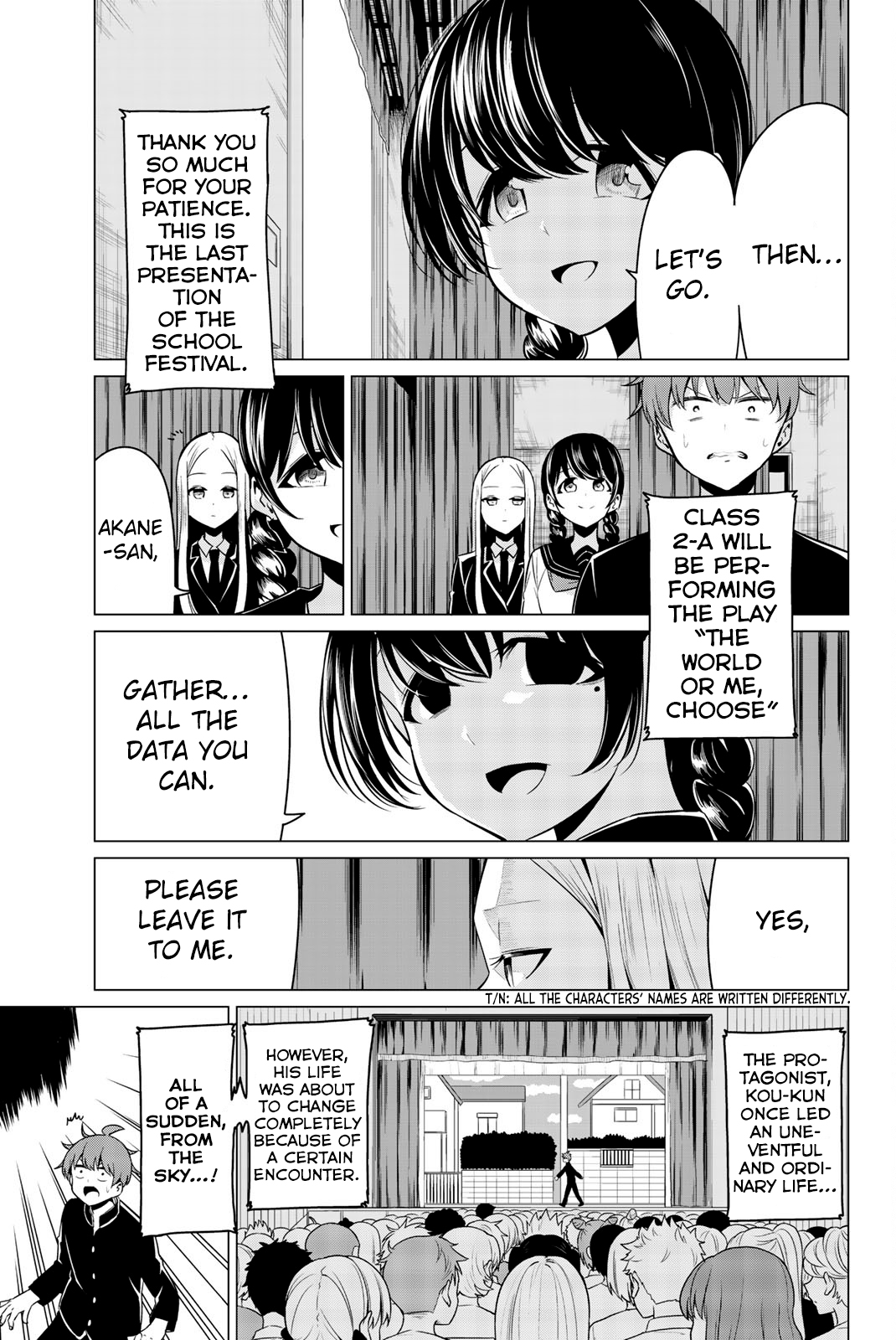 Sekai ka Kanojo ka Erabenai Chapter 27 page 27 - Chapter 27: The 27th Decision: Let’s settle this