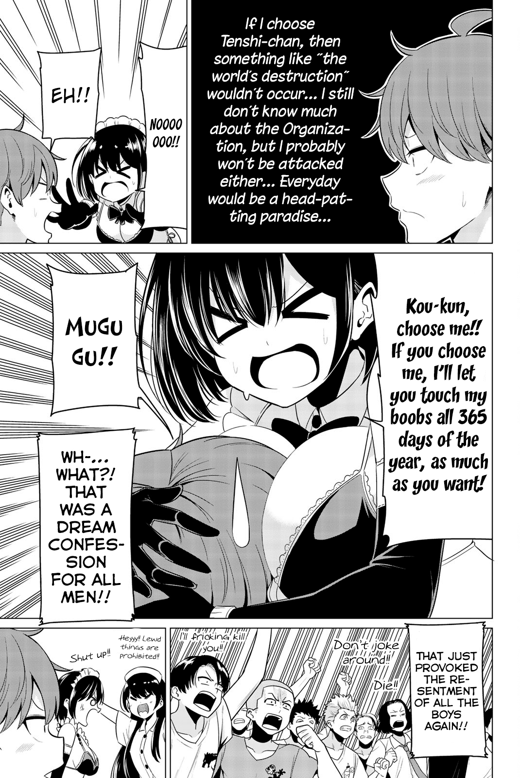 Sekai ka Kanojo ka Erabenai Chapter 27 page 5 - Chapter 27: The 27th Decision: Let’s settle this