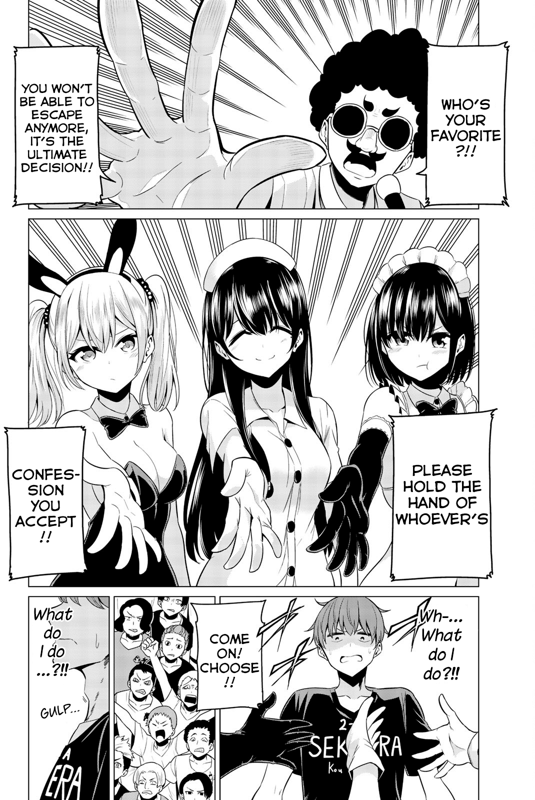 Sekai ka Kanojo ka Erabenai Chapter 27 page 8 - Chapter 27: The 27th Decision: Let’s settle this