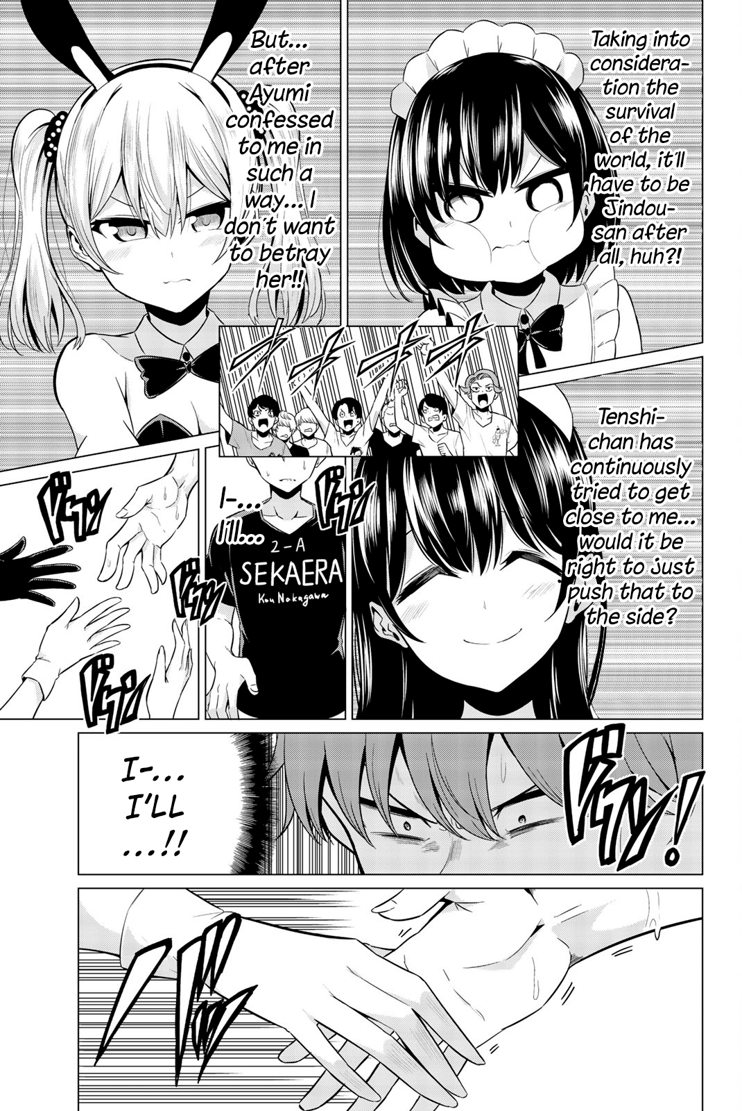 Sekai ka Kanojo ka Erabenai Chapter 27 page 9 - Chapter 27: The 27th Decision: Let’s settle this