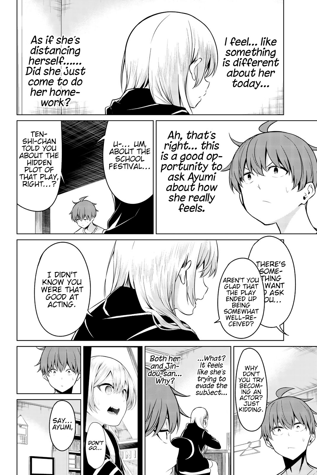 Sekai ka Kanojo ka Erabenai Chapter 30 page 22 - Chapter 30: The 30th Decision: Just like that time.