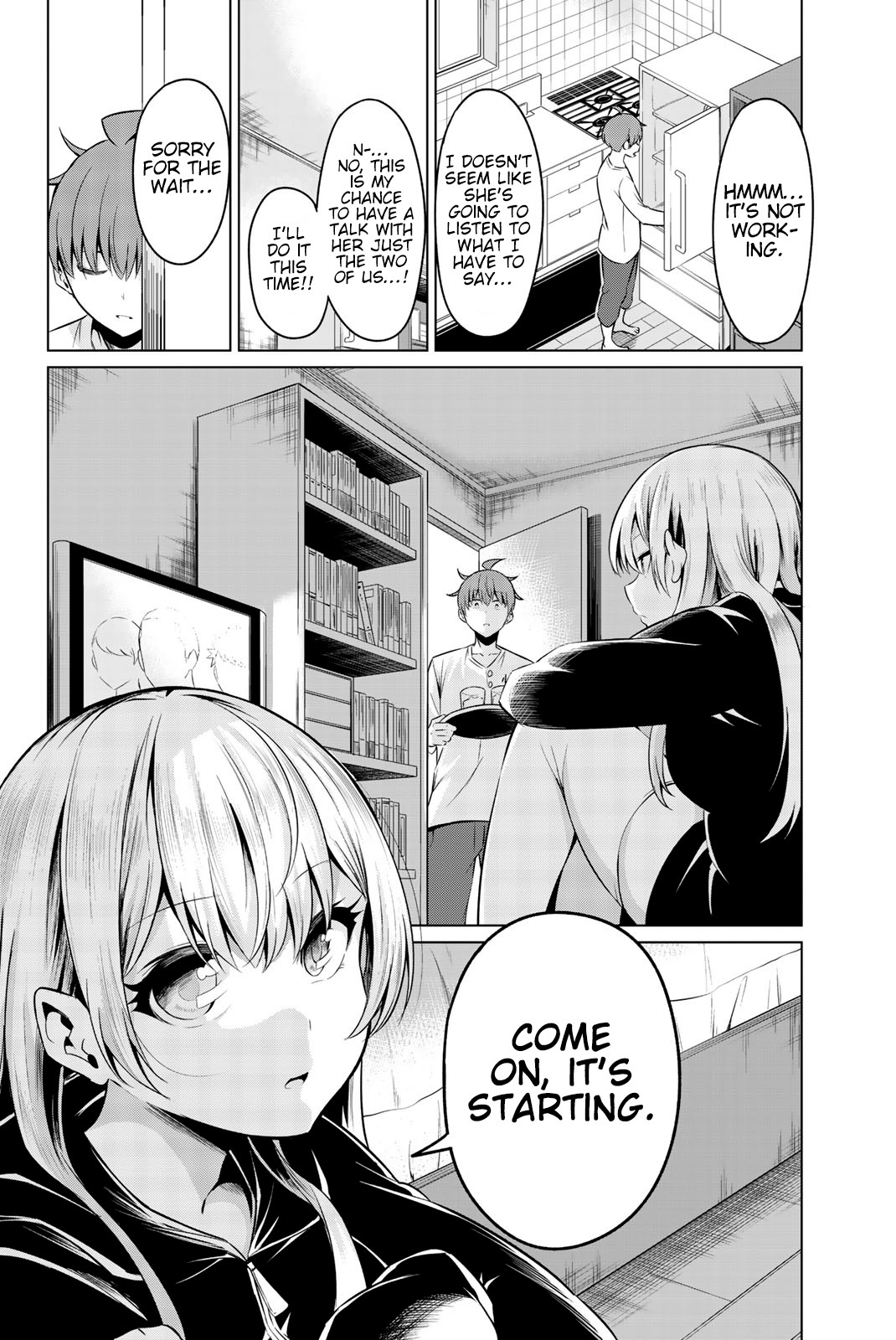 Sekai ka Kanojo ka Erabenai Chapter 30 page 24 - Chapter 30: The 30th Decision: Just like that time.