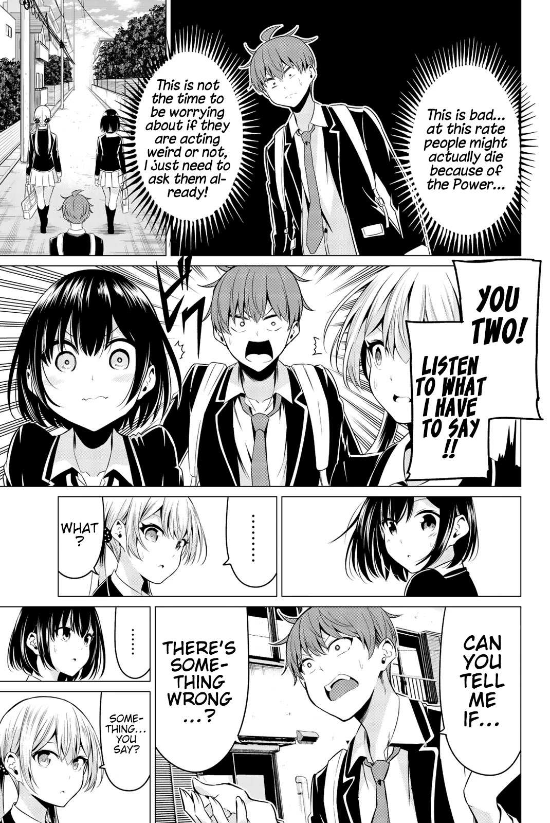 Sekai ka Kanojo ka Erabenai Chapter 31 page 16 - Chapter 31: The 31st Decision: Which will you… choose?