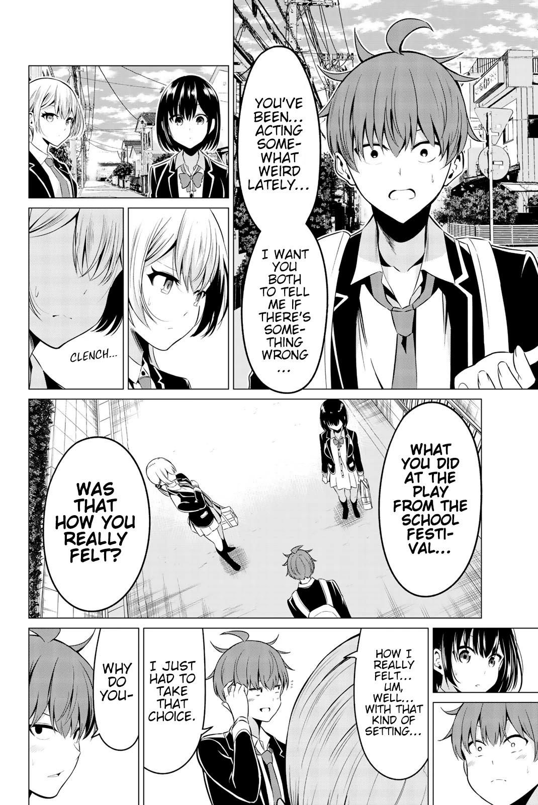 Sekai ka Kanojo ka Erabenai Chapter 31 page 17 - Chapter 31: The 31st Decision: Which will you… choose?