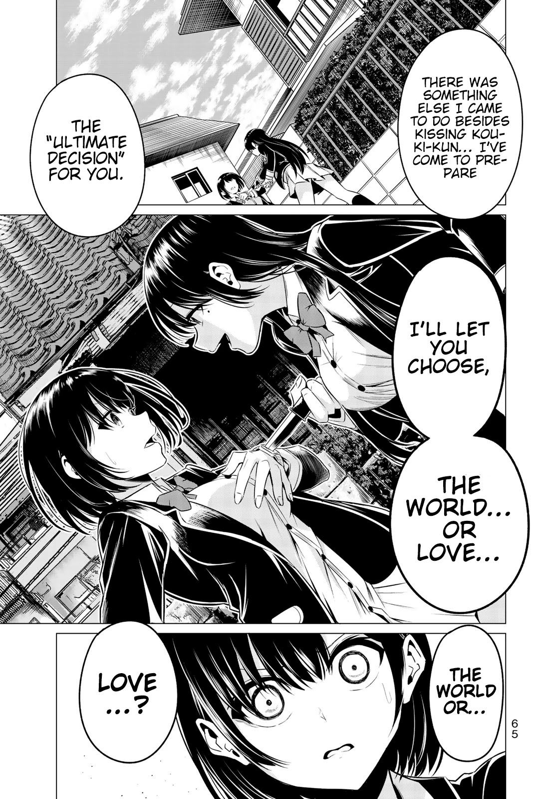 Sekai ka Kanojo ka Erabenai Chapter 31 page 28 - Chapter 31: The 31st Decision: Which will you… choose?
